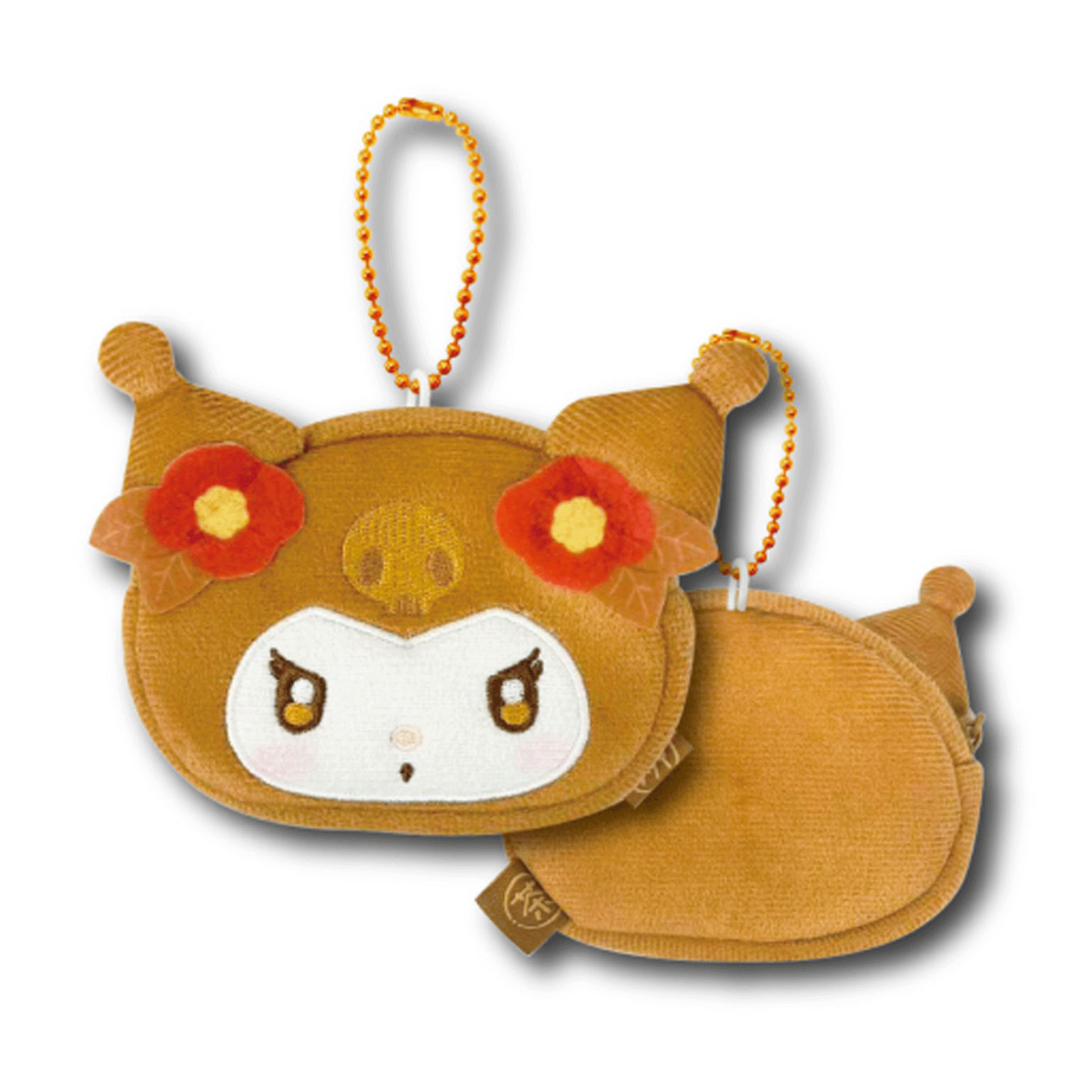 Sanrio - 焙茶系列大頭小物包 (Kuromi款)