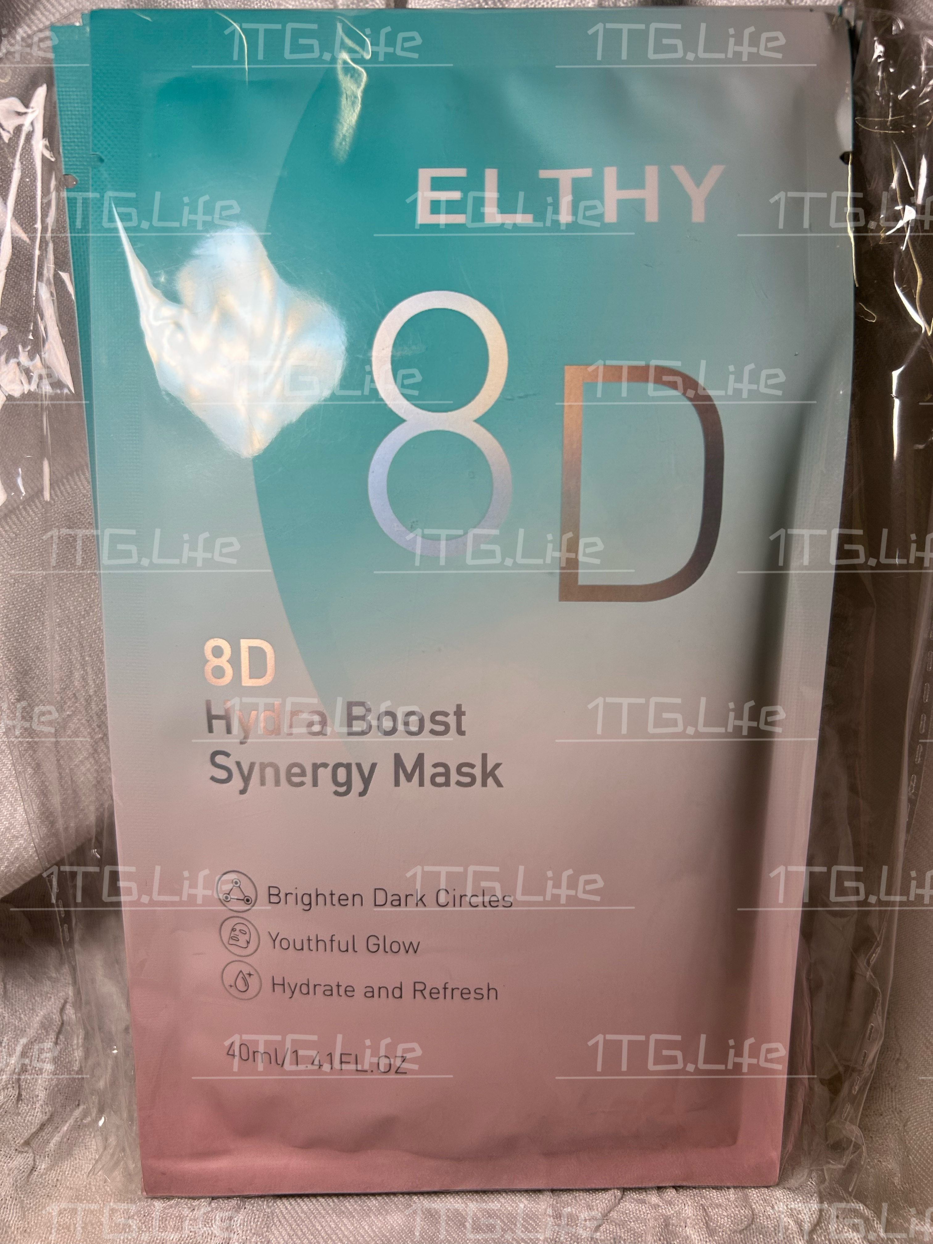 澳洲Elthy - 8D 水份子玻璃水面膜8D Hydra Boost Synergy Mask(包）