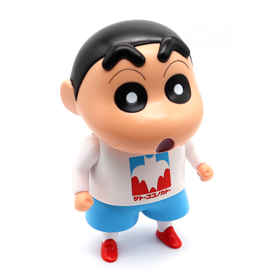 SOFVIPS 小新 野原新之助 サトーココノカドーver. 限定 SOFUBI 日版 搪膠