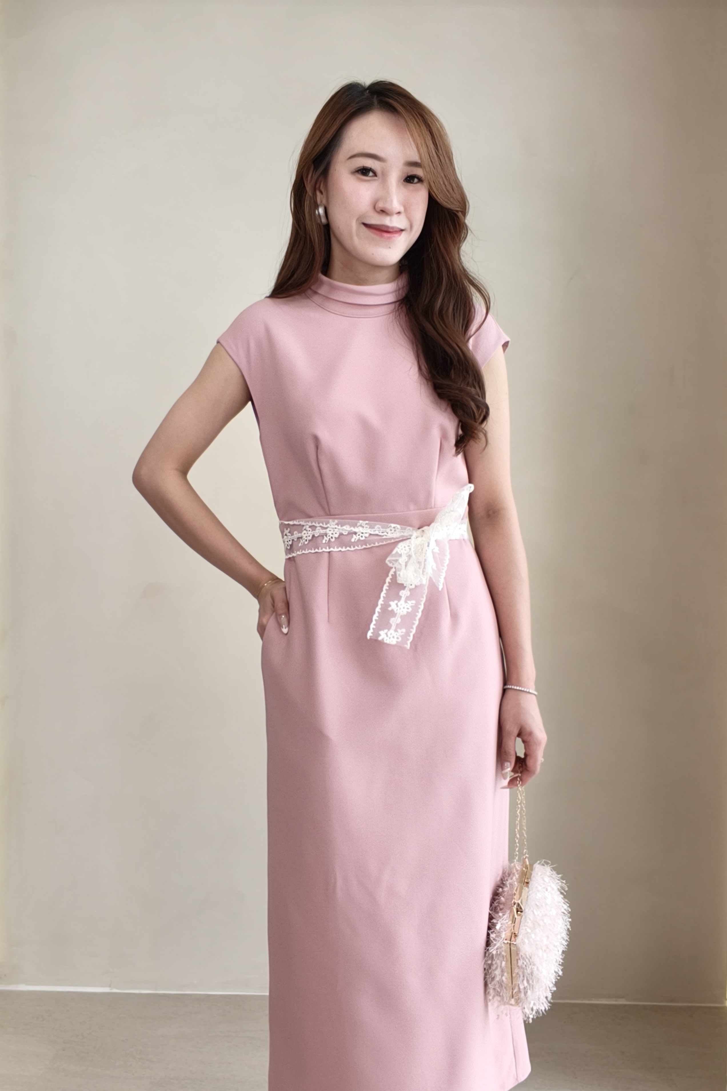 14241328 Aurora Open-Back Elegance Dress