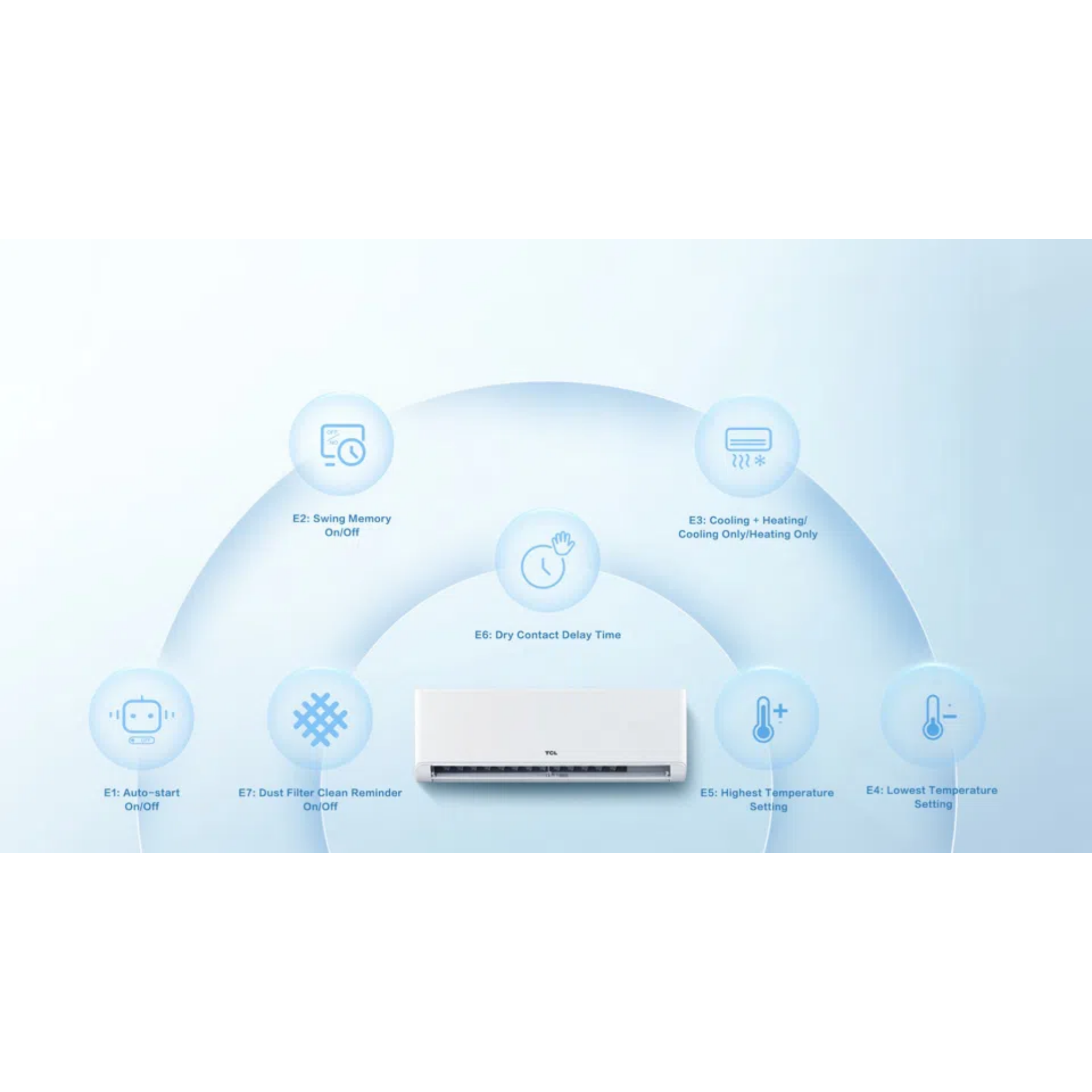 TCL 2.0HP Gentle Cool Pro Series Inverter Air Conditioner (TAC-19CSD/TPH21I)