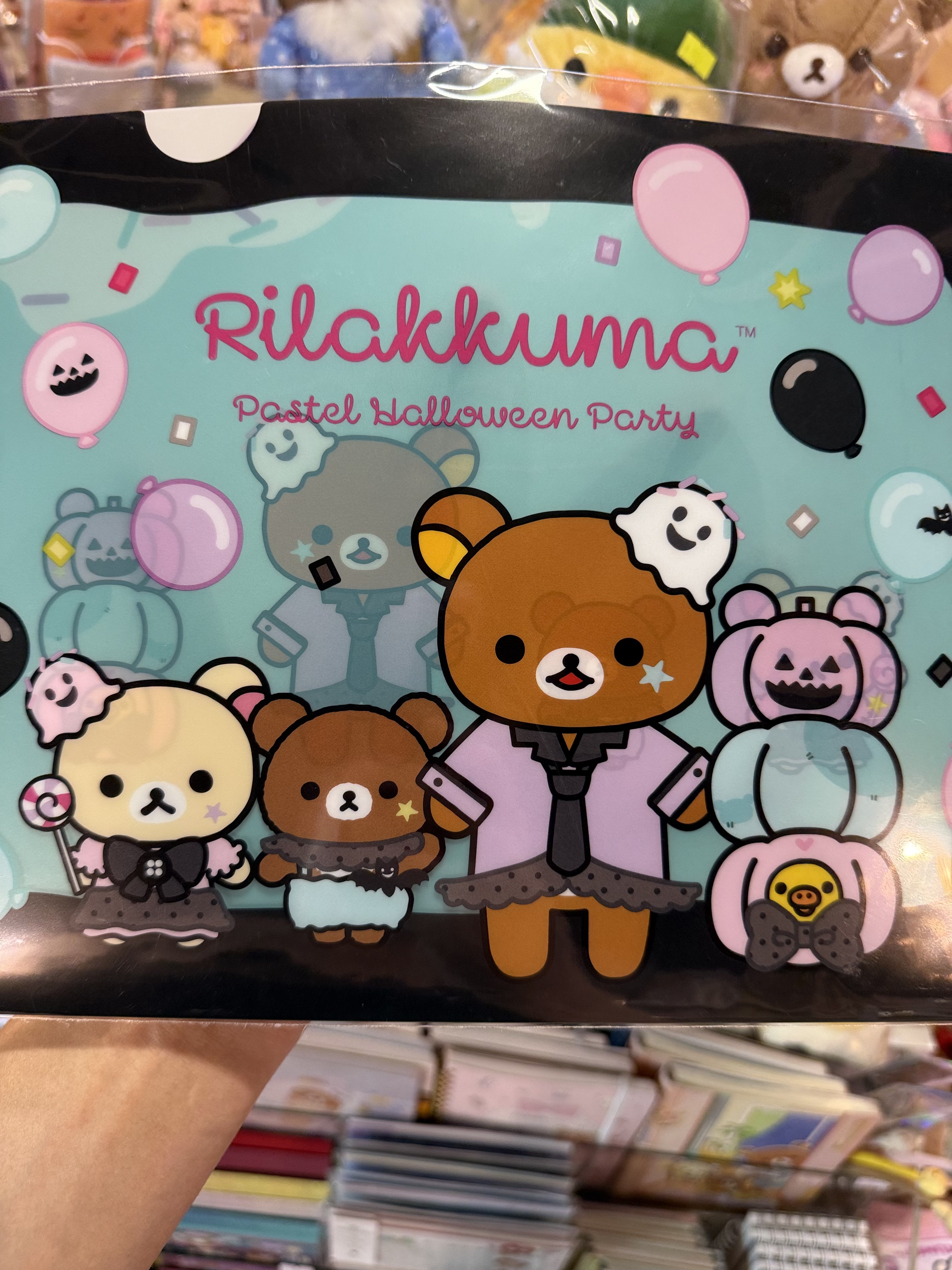 《現貨》全新日本專店限定萬聖節造型A4 file