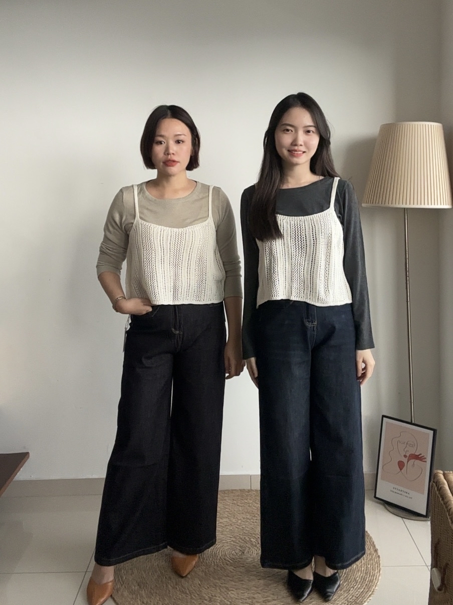 T4099 Two-Piece Knit Top - 5 Colors 