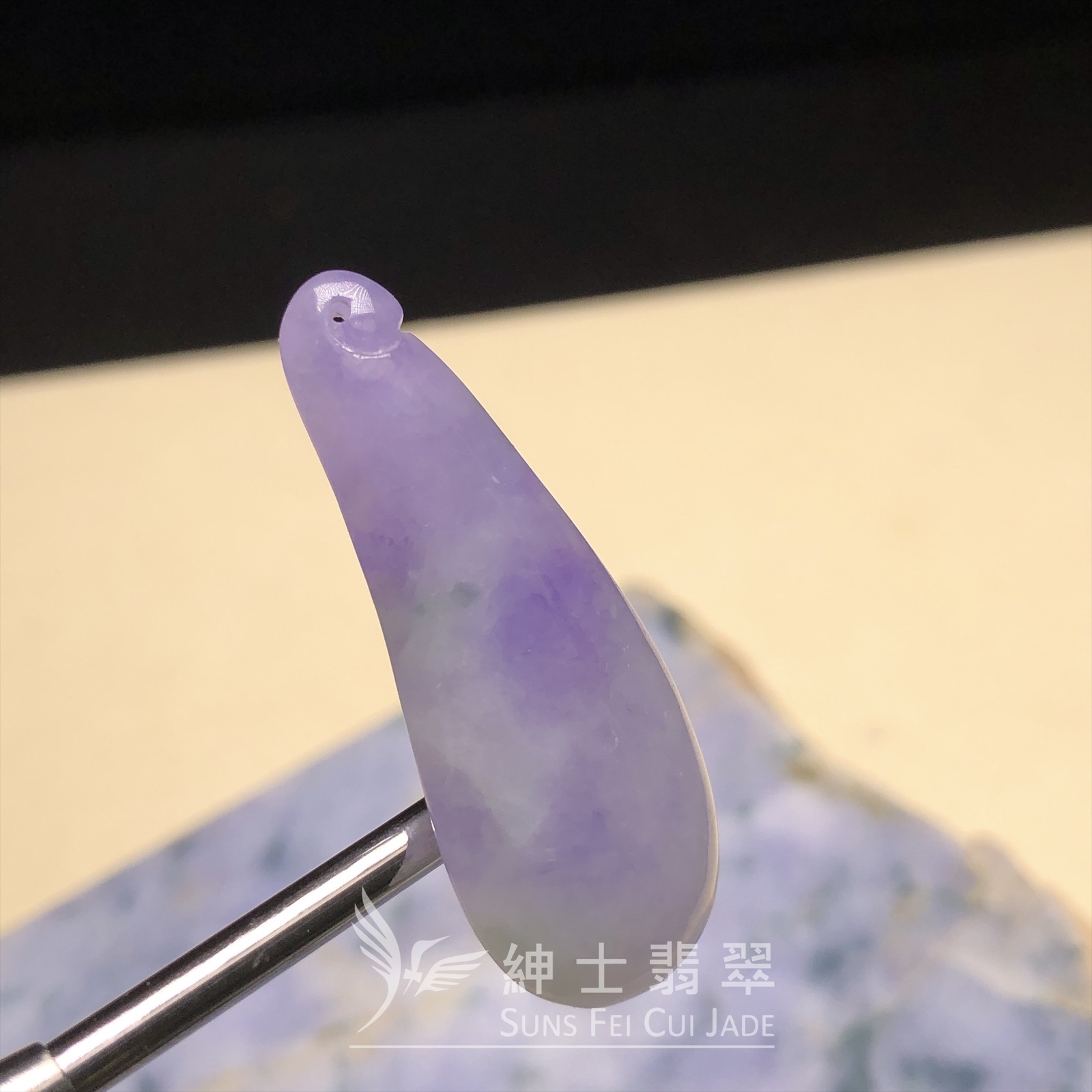 濃紫飄藍花福瓜  B08565