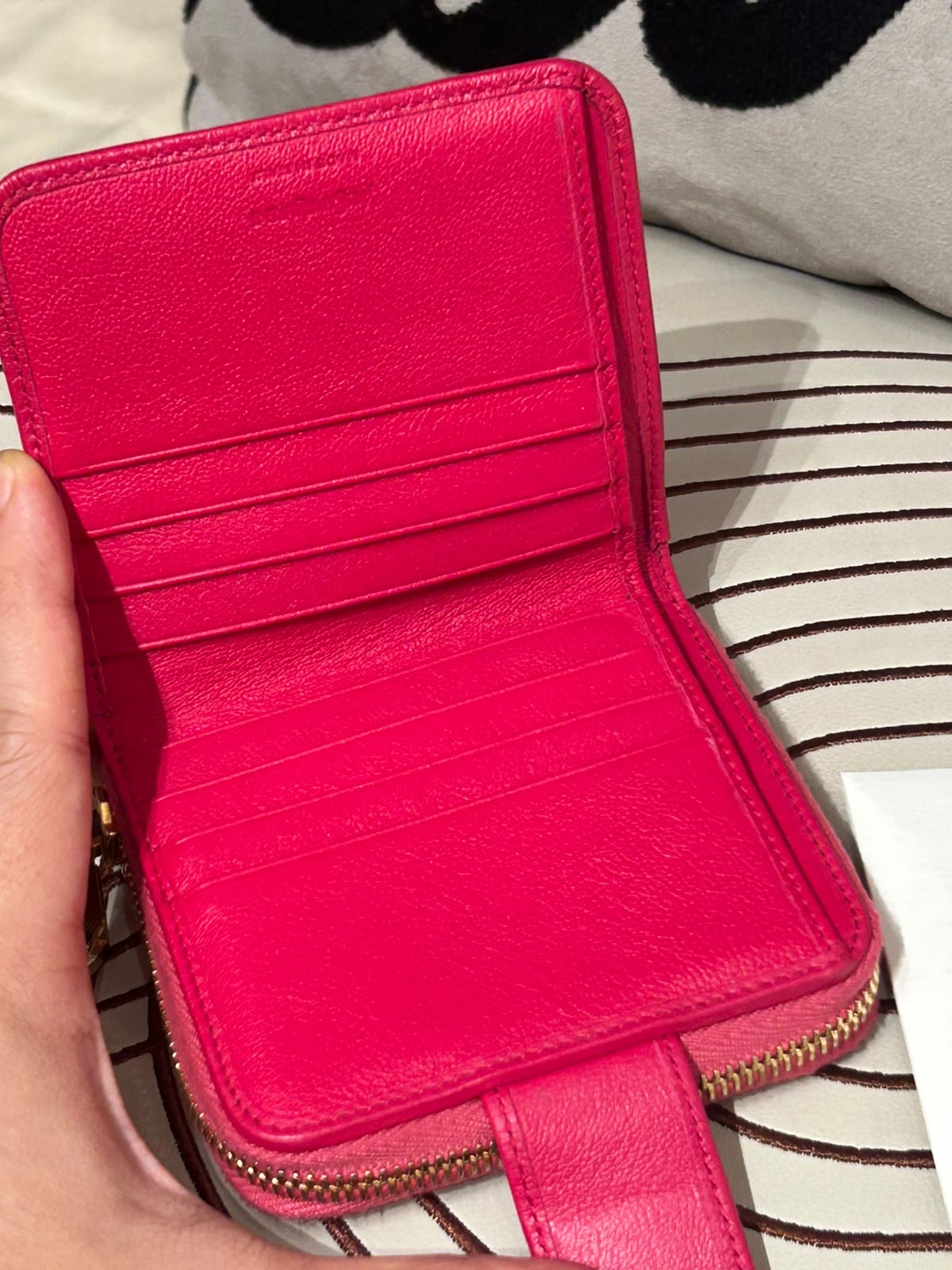 Saint laurent WALLET ✅BOX ✅BOOKLET 100%Authentic,95%new 