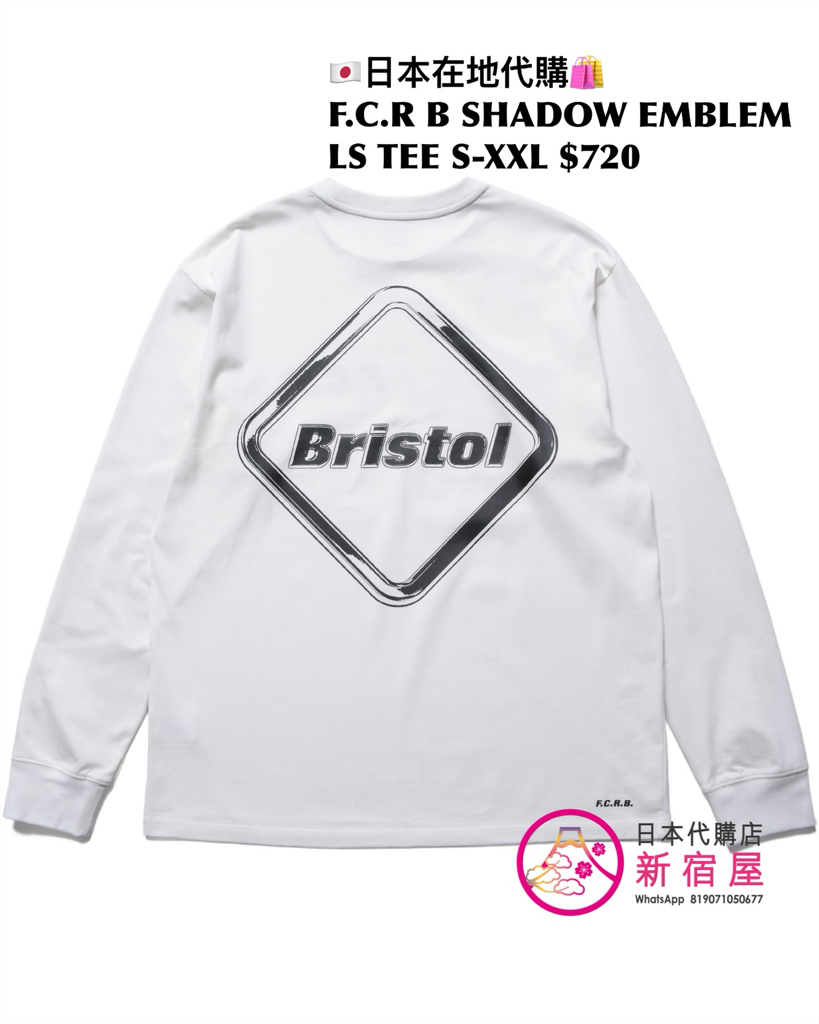 F.C.REAL BRISTOL SPIRIT LS TEE/ SHADOW EMBLEM LS TEE/ 56STARS LS TEE/ ORIGIN POCKET LS TEE