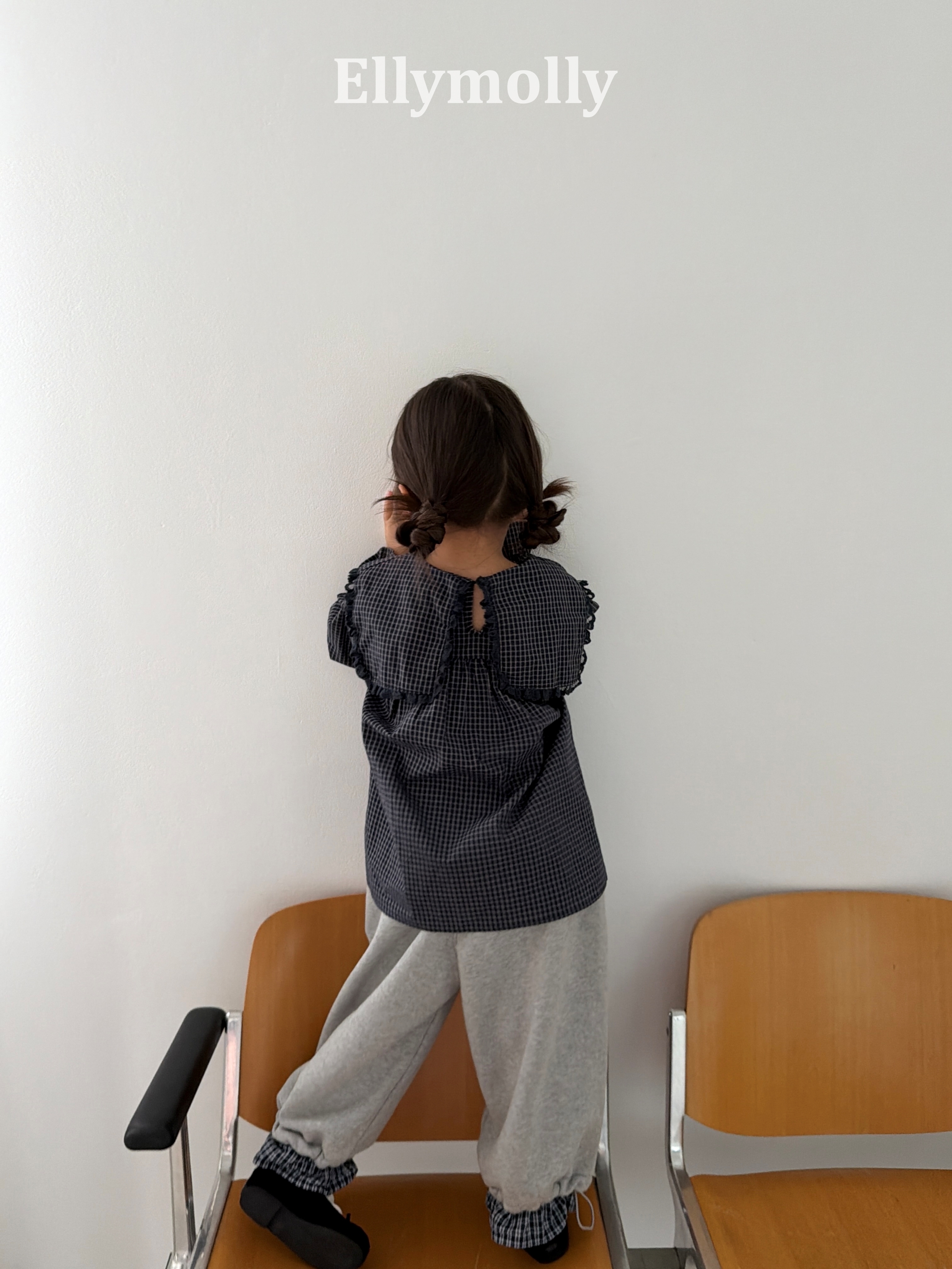 Ellymolly | Musk Check Blouse