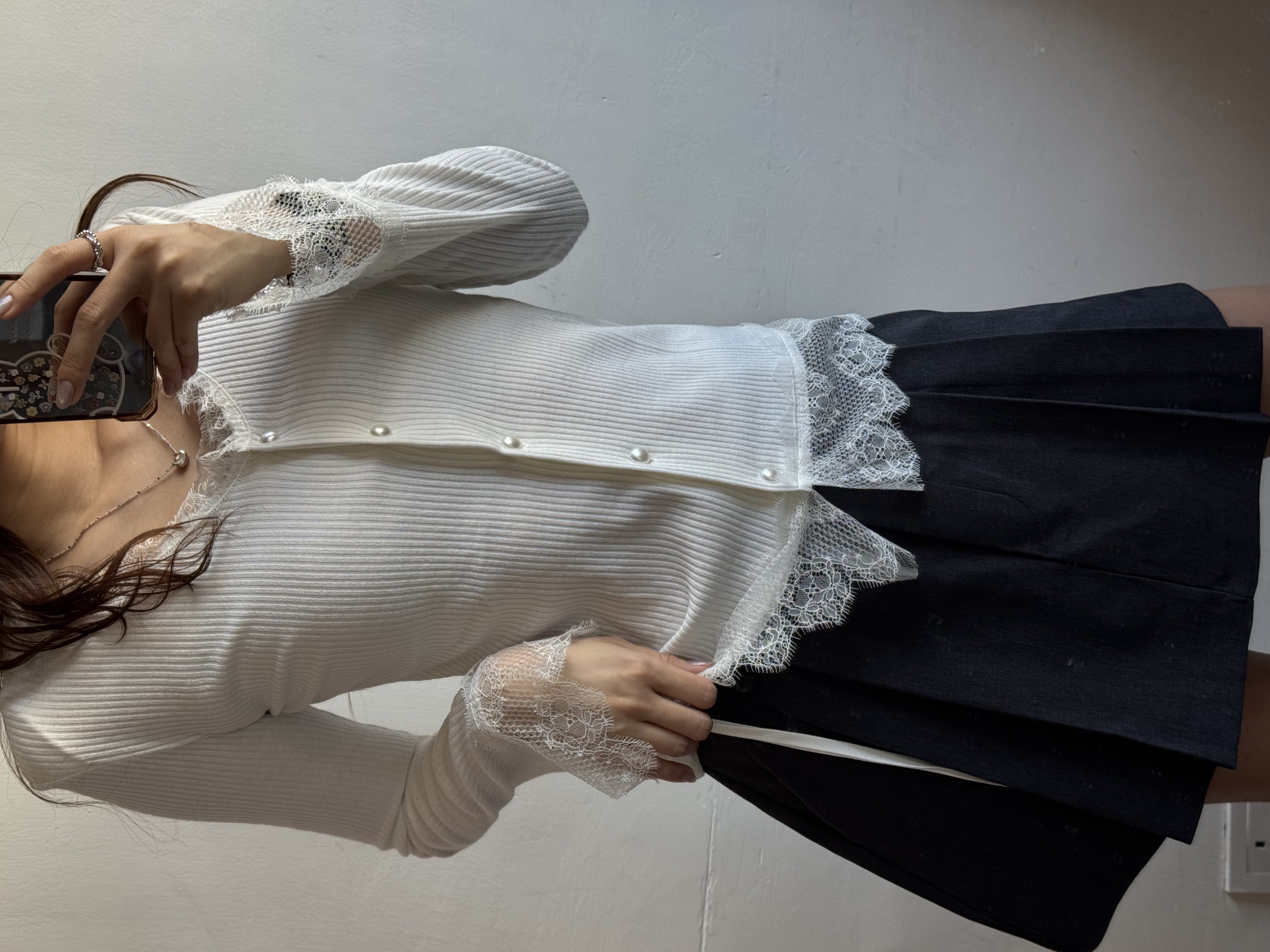 特價 lace cardigan 