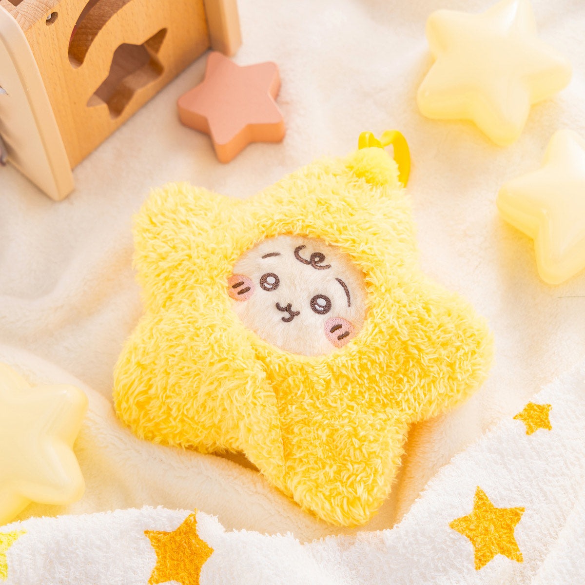 Chiikawa Baby 被星星包裹的兔兔公仔掛飾