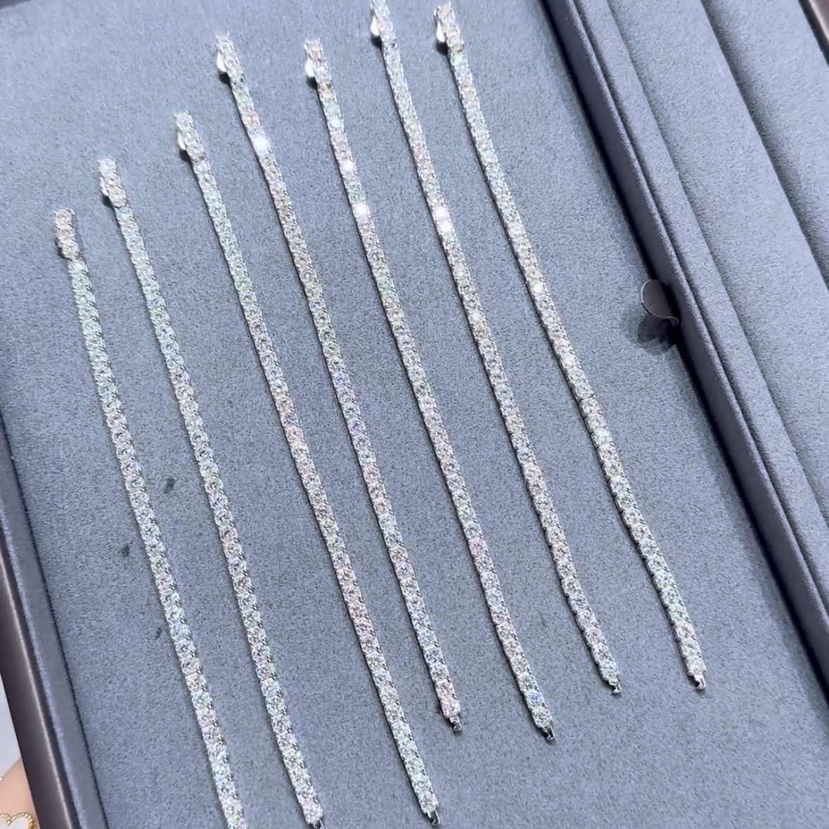 莫桑钻 网球手链