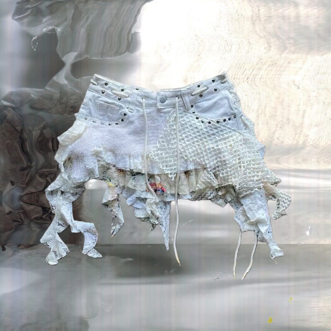  Denim X Handmade Skirt