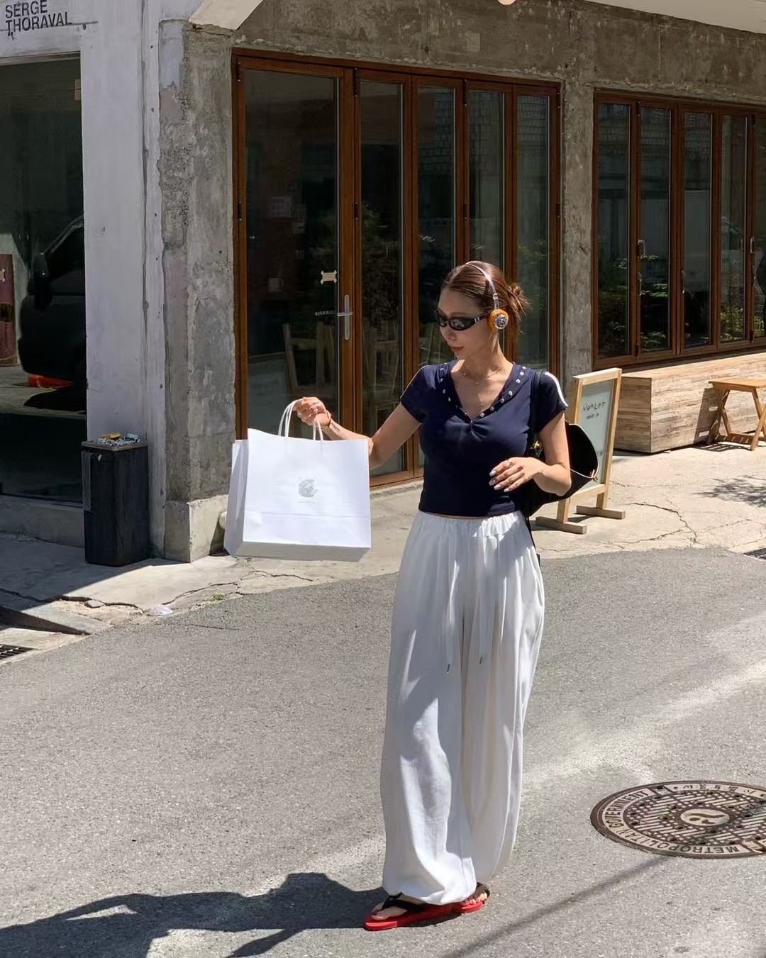 F11 喱士邊有帽Top