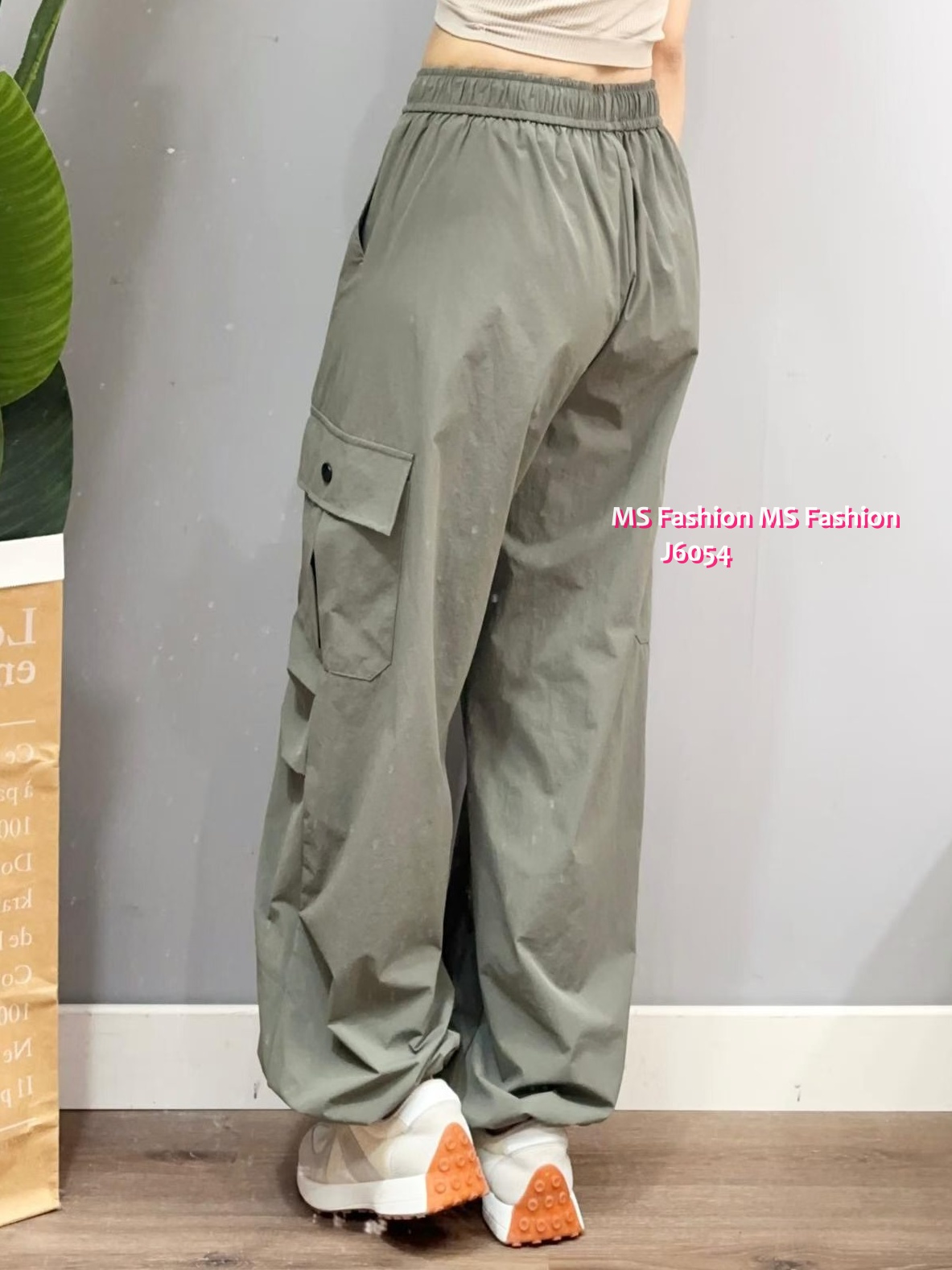 J6054 韓國🇰🇷型格工裝褲