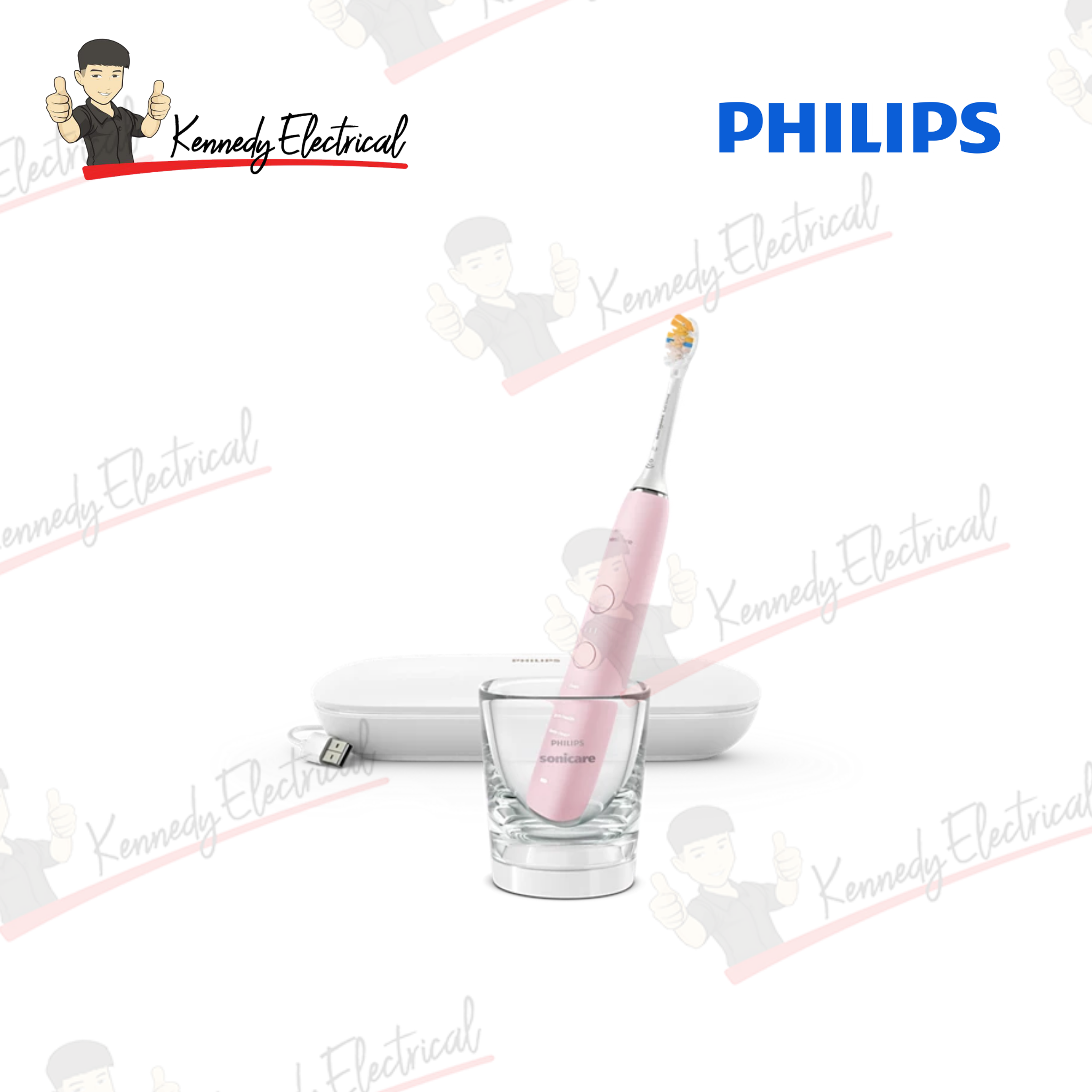 Philips Sonicare DiamondClean 9000 Series App-Connected Sonic Toothbrush (HX9914/76)