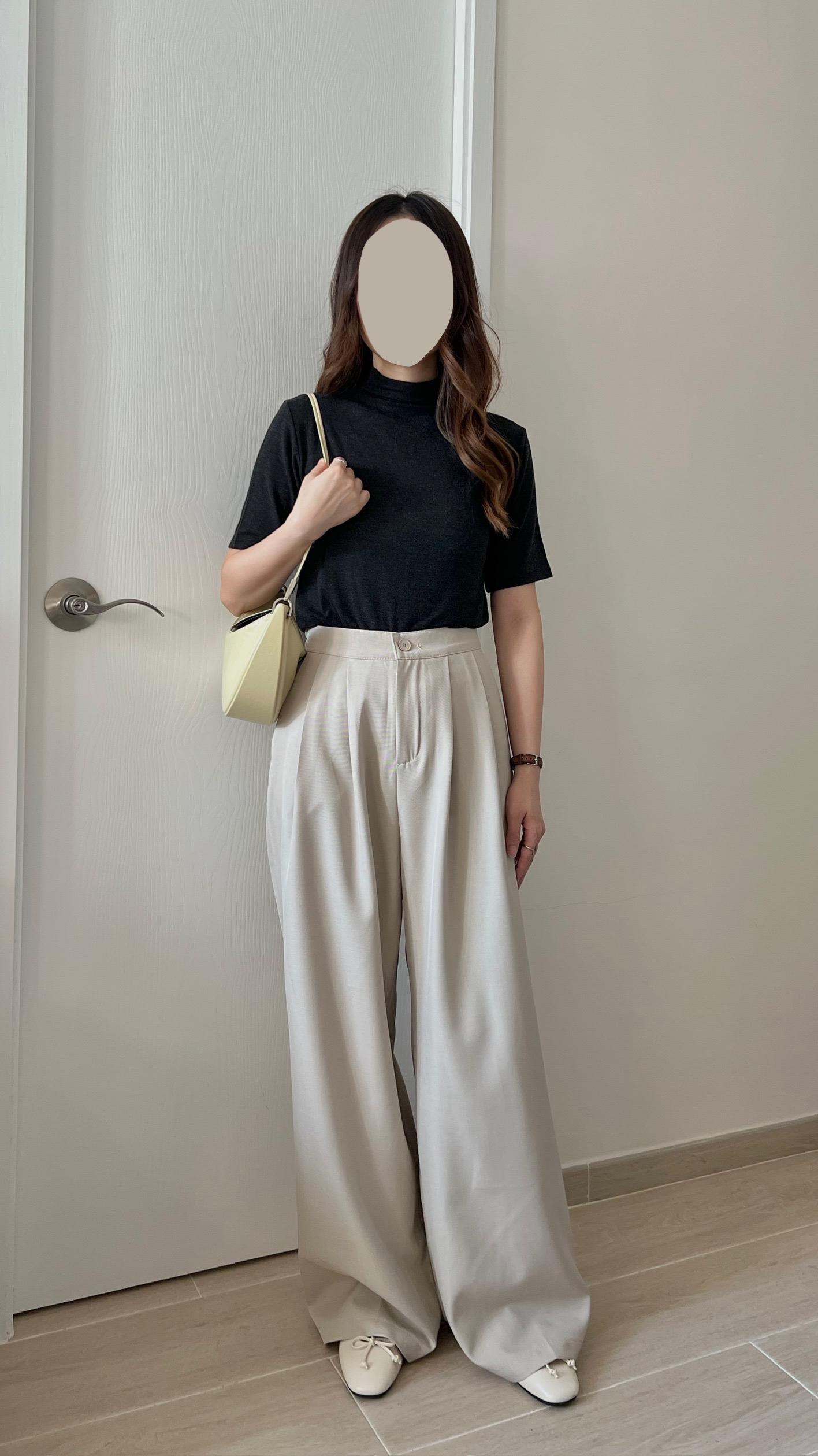 彈性好樽領薄tee 日常款 現貨