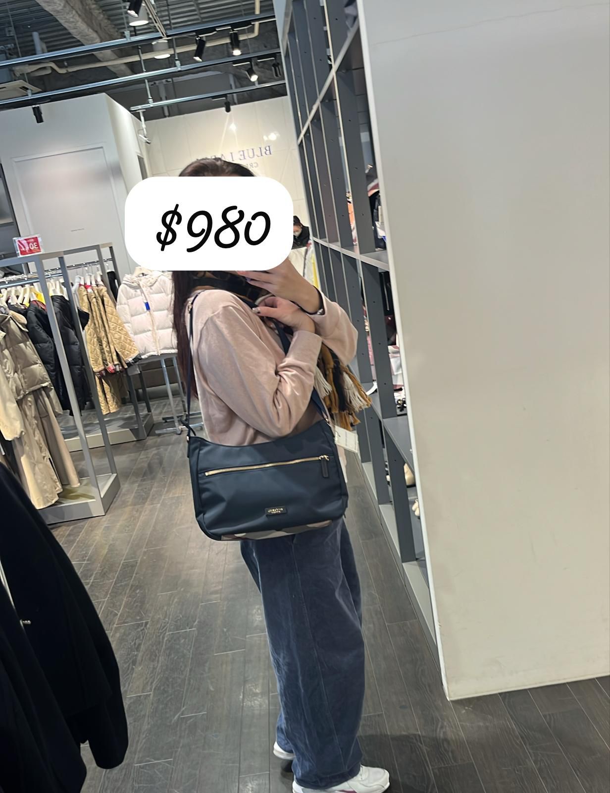 blue label 手袋 藍色或黑色