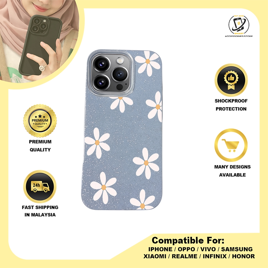 BLING CASE PHONE FOR IPHONE - DESIGN FLOWER M