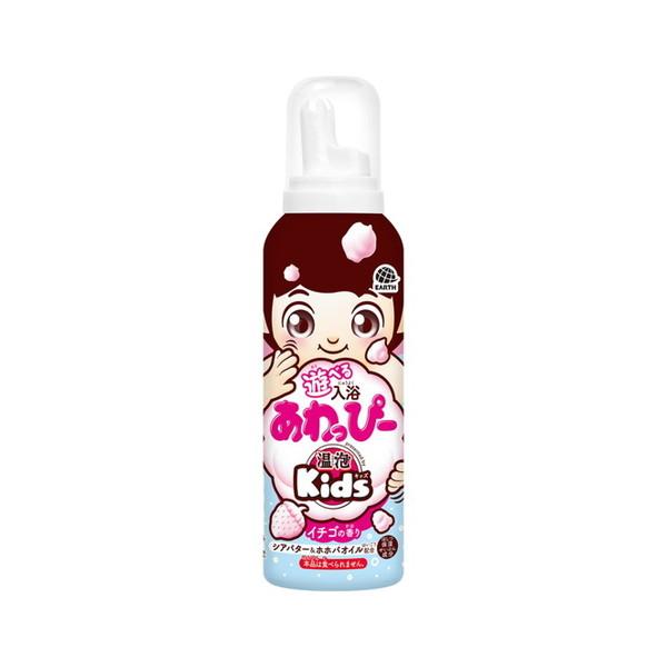 Earth Chemical 沐浴慕斯泡泡噴劑160ml(草莓)