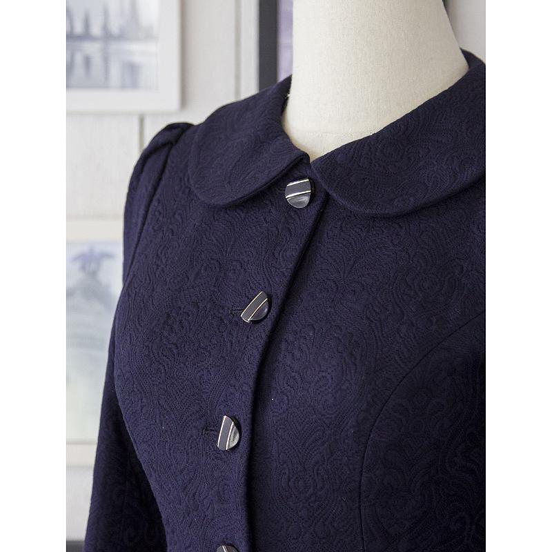 (Sold out)War Time Patriotic Lady Suit Set-Blue / Black ( FM069 / FM070 )