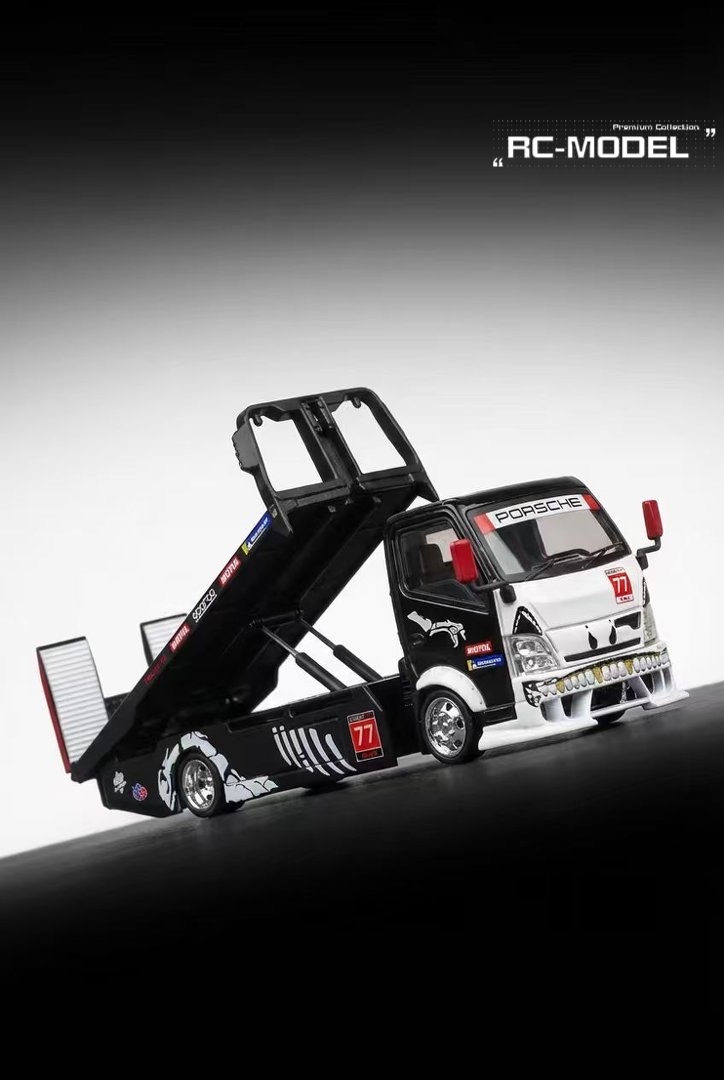 PRE-ORDER Mega Gear 1/64 MG Trailer Bone Dragon Metallic Black