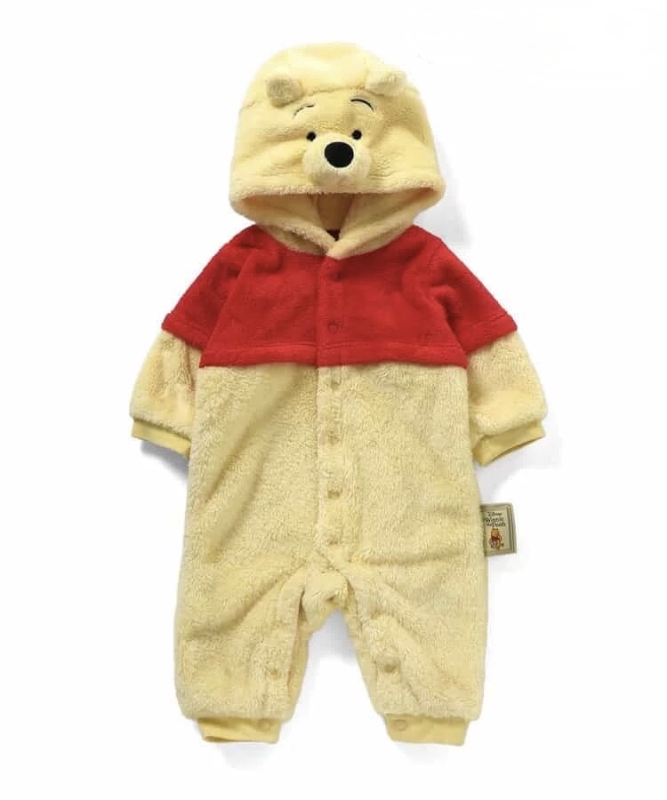 B0042 維尼毛毛爬服