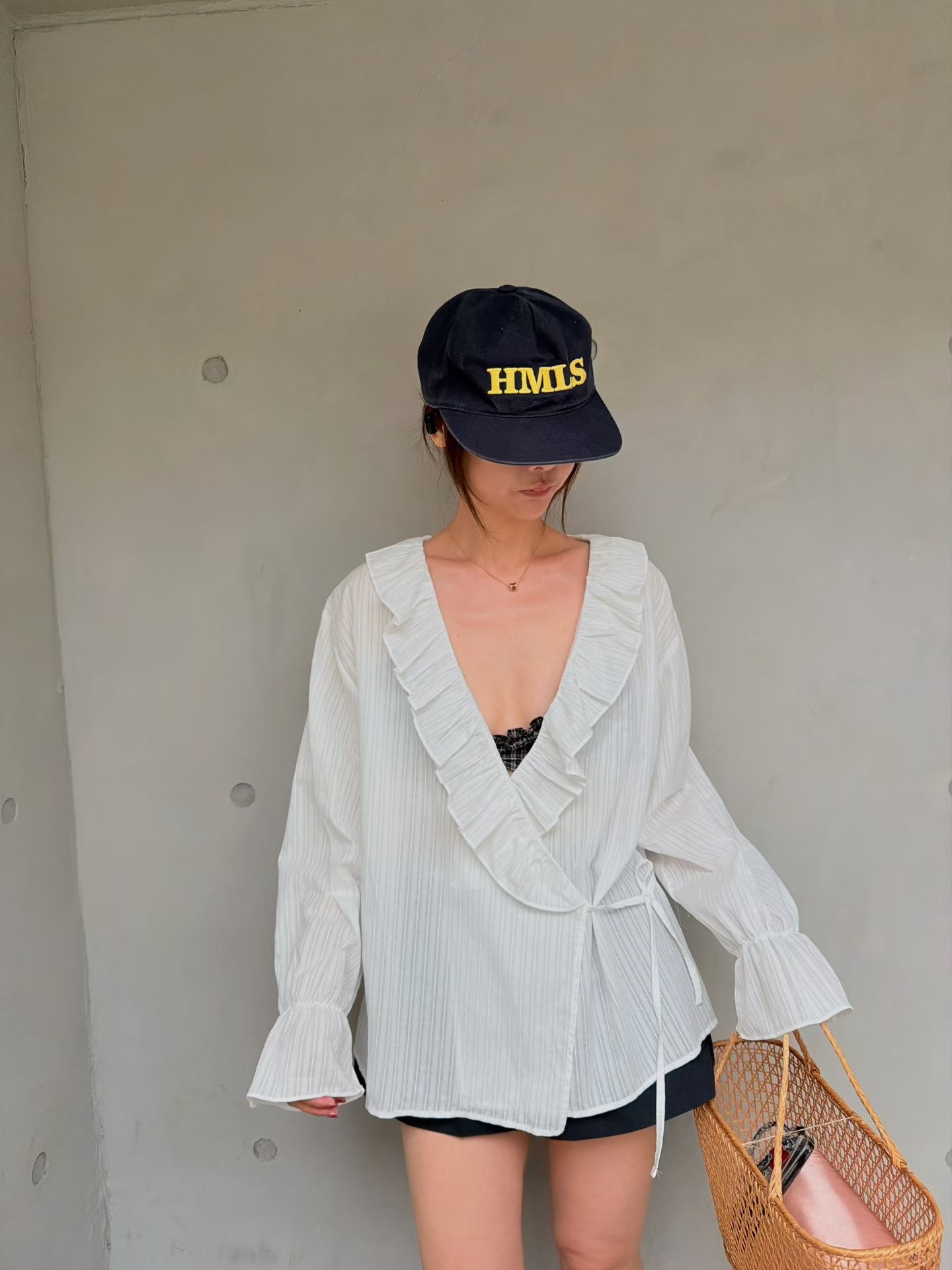 🇰🇷東大門女裝 | raffles shirt white