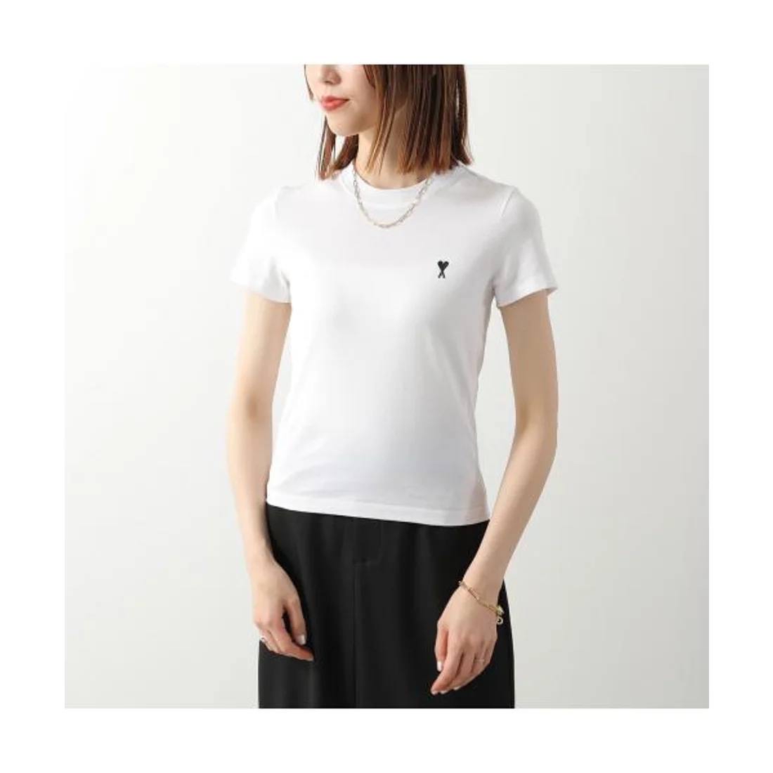 限時優惠✨訂貨🍒Ami 刺繡logo basic Tee  Size XS S M L XL