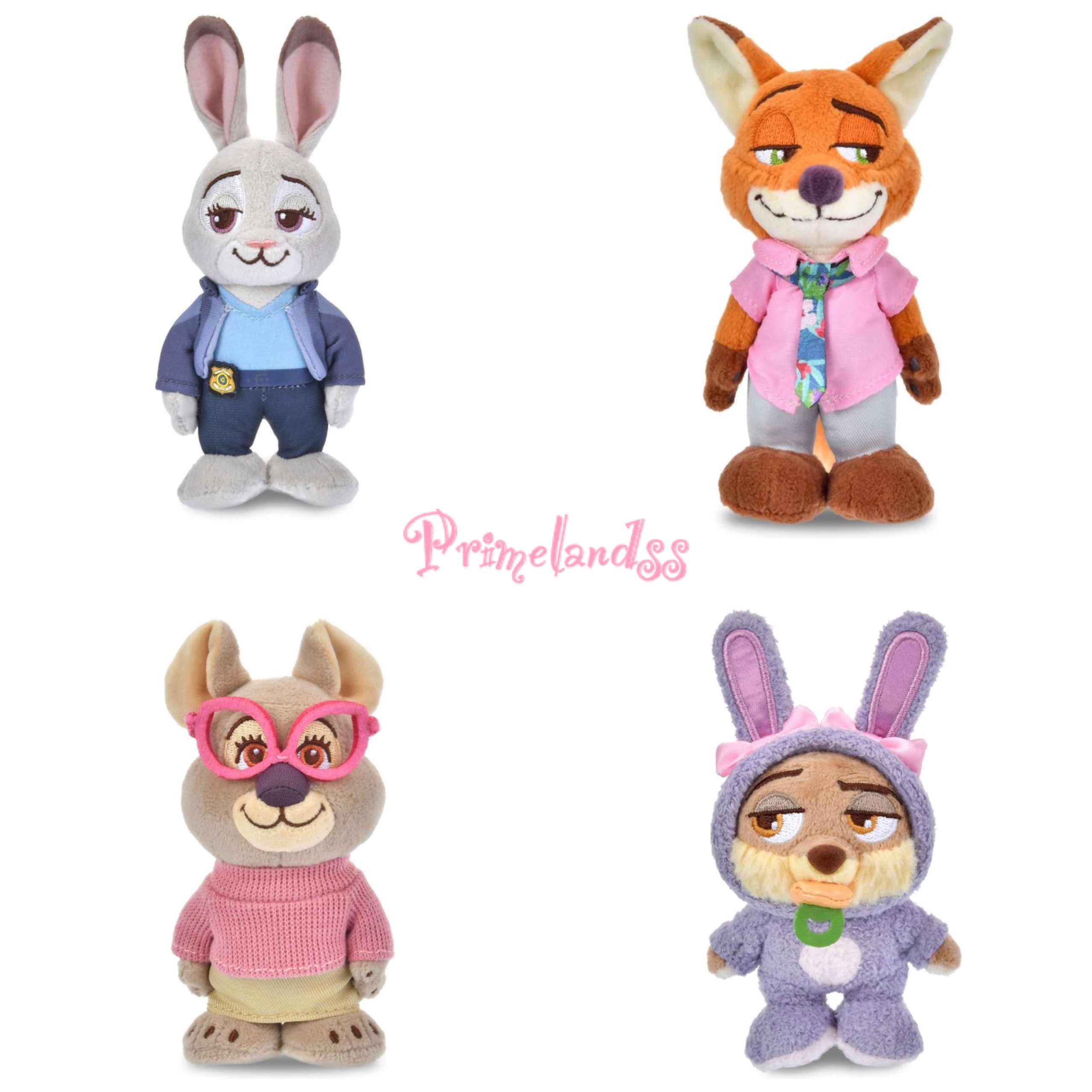 Zootopia Stands公仔