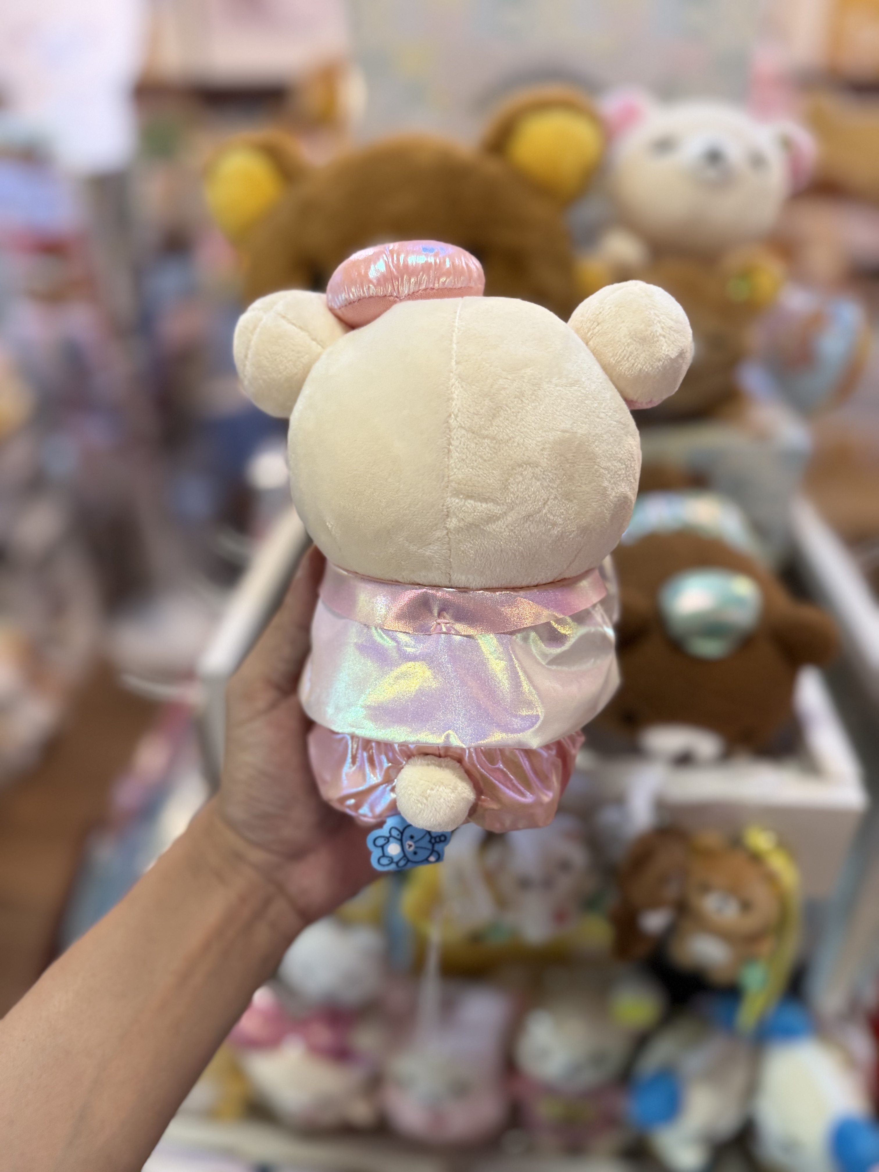 《現貨》全新rilakkuma 實驗室系列公仔 （耳仔可拉（小熊帽子可拉））