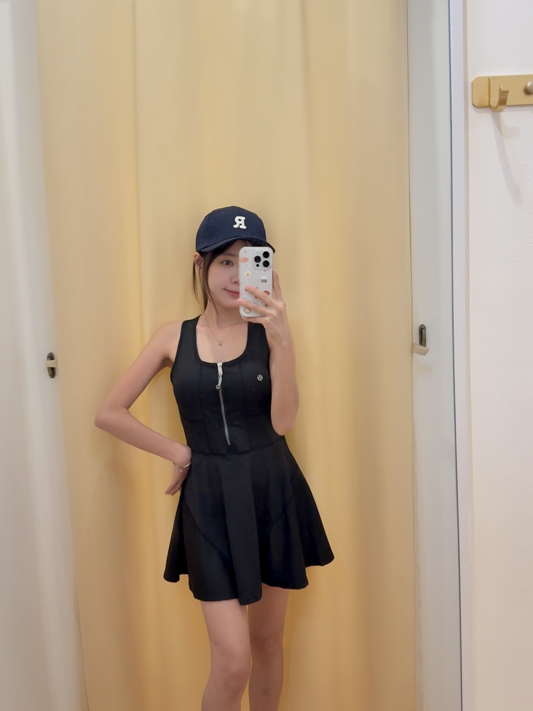 Lululemon 网球运动风拉链连衣裙 R3012