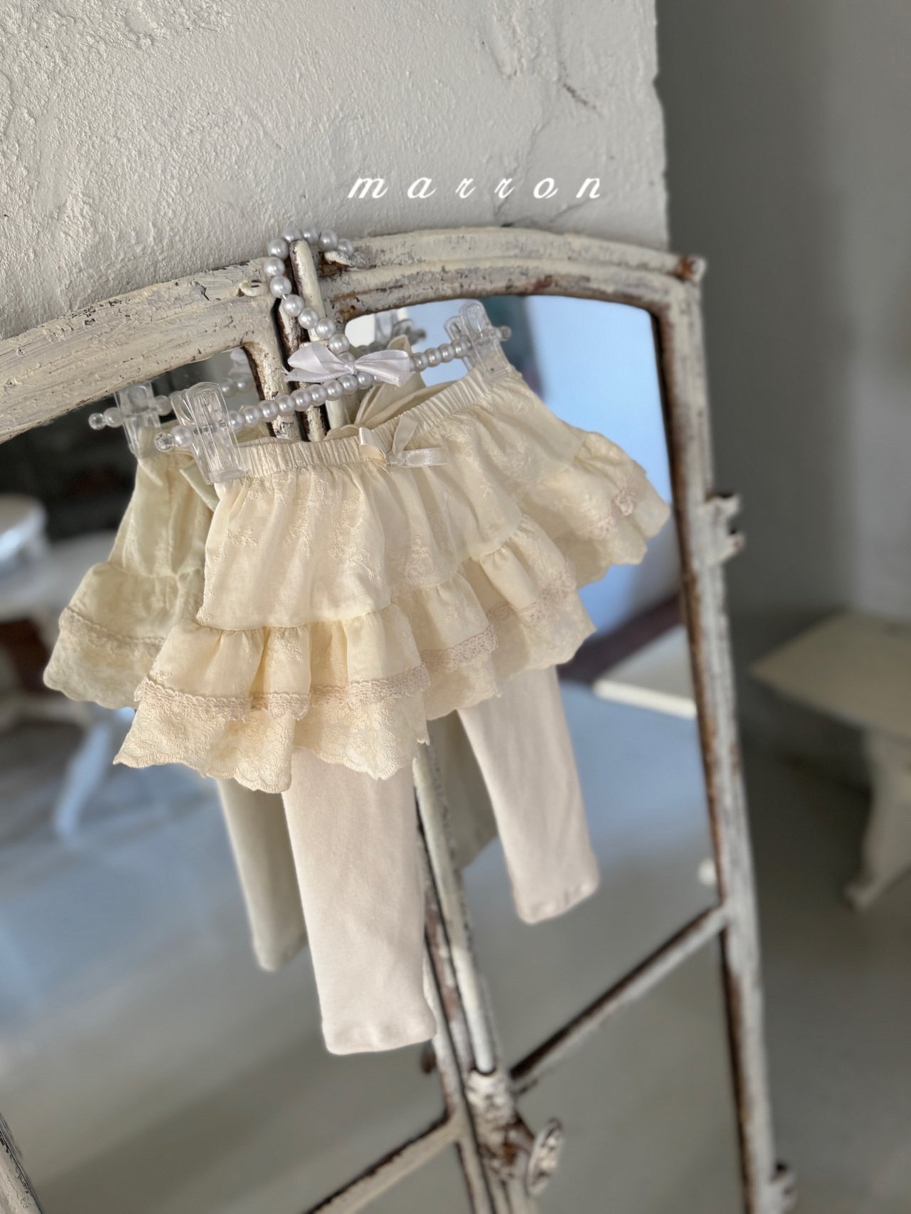 🇰🇷Marron skirt leggings