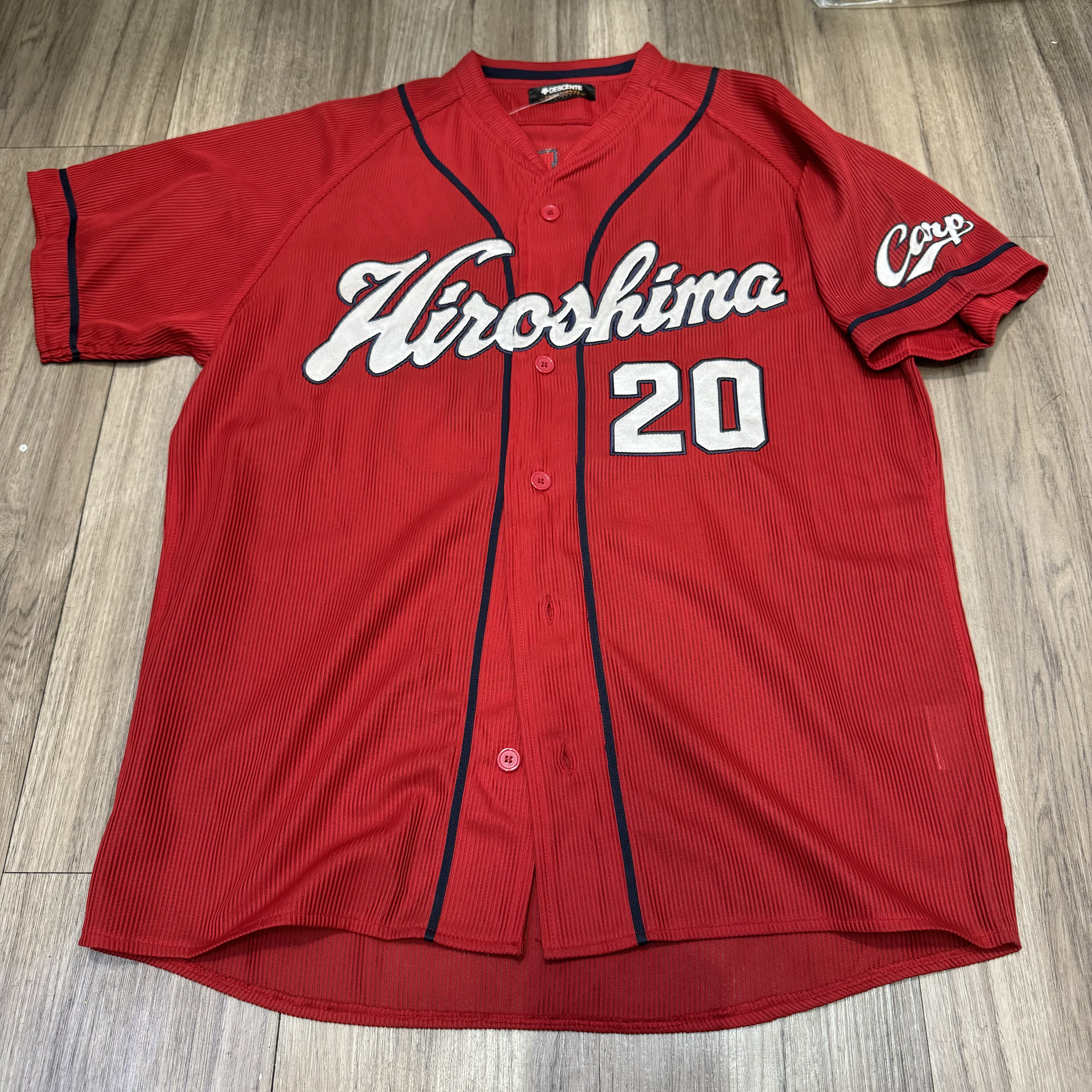 Japan baseball Hiroshima carps jersey #20 Nagakawa