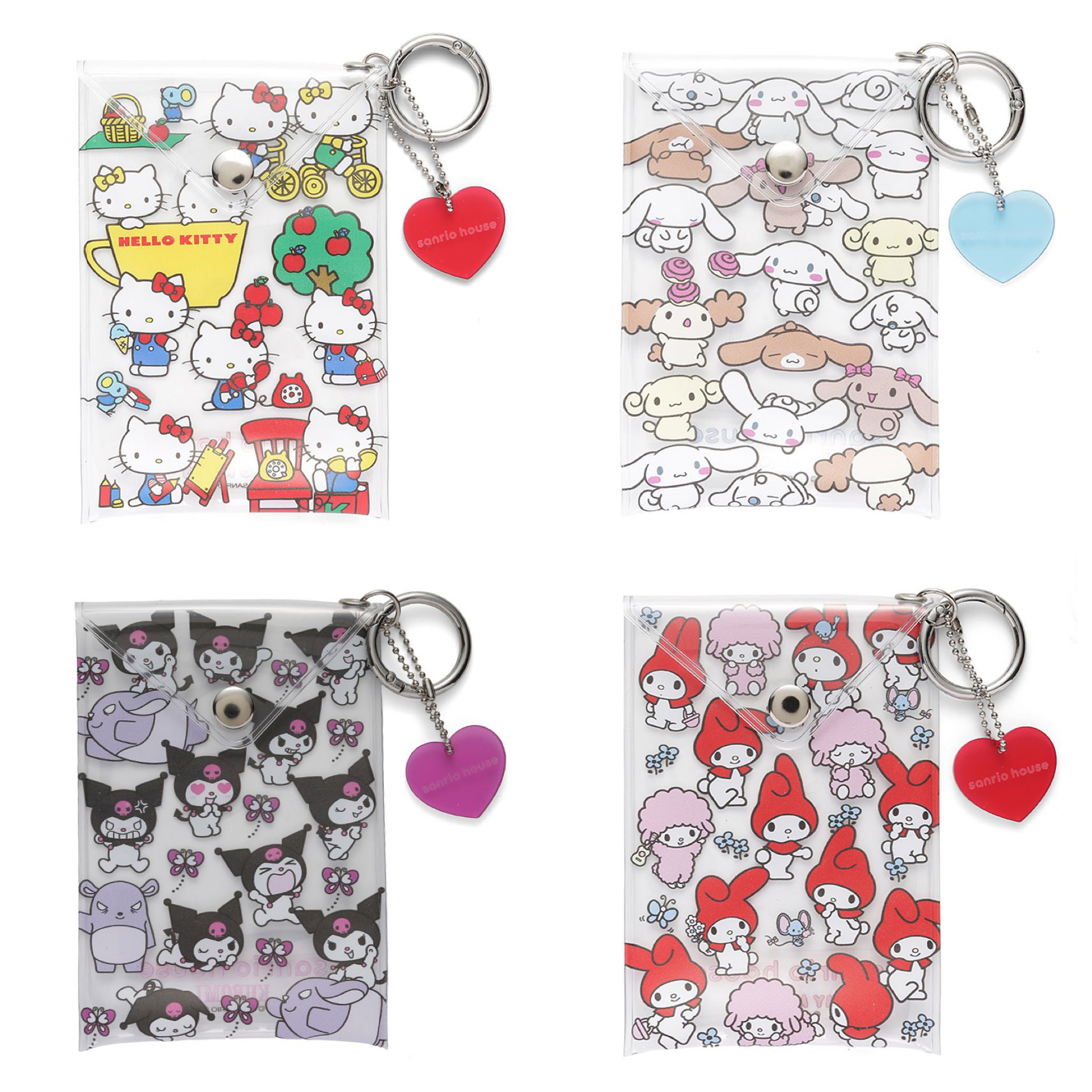 日本預訂📍日本Sanrio House得意圖案連扣袋仔