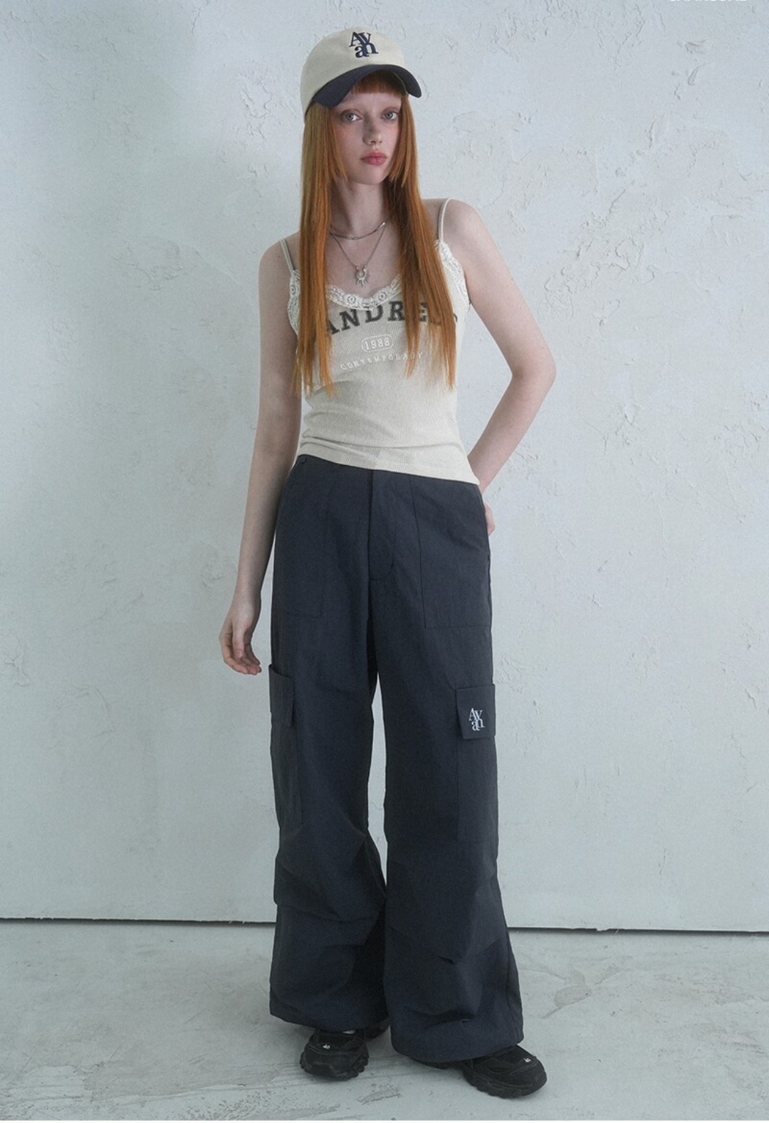 AVANDRESS｜Lowell Back String Pants