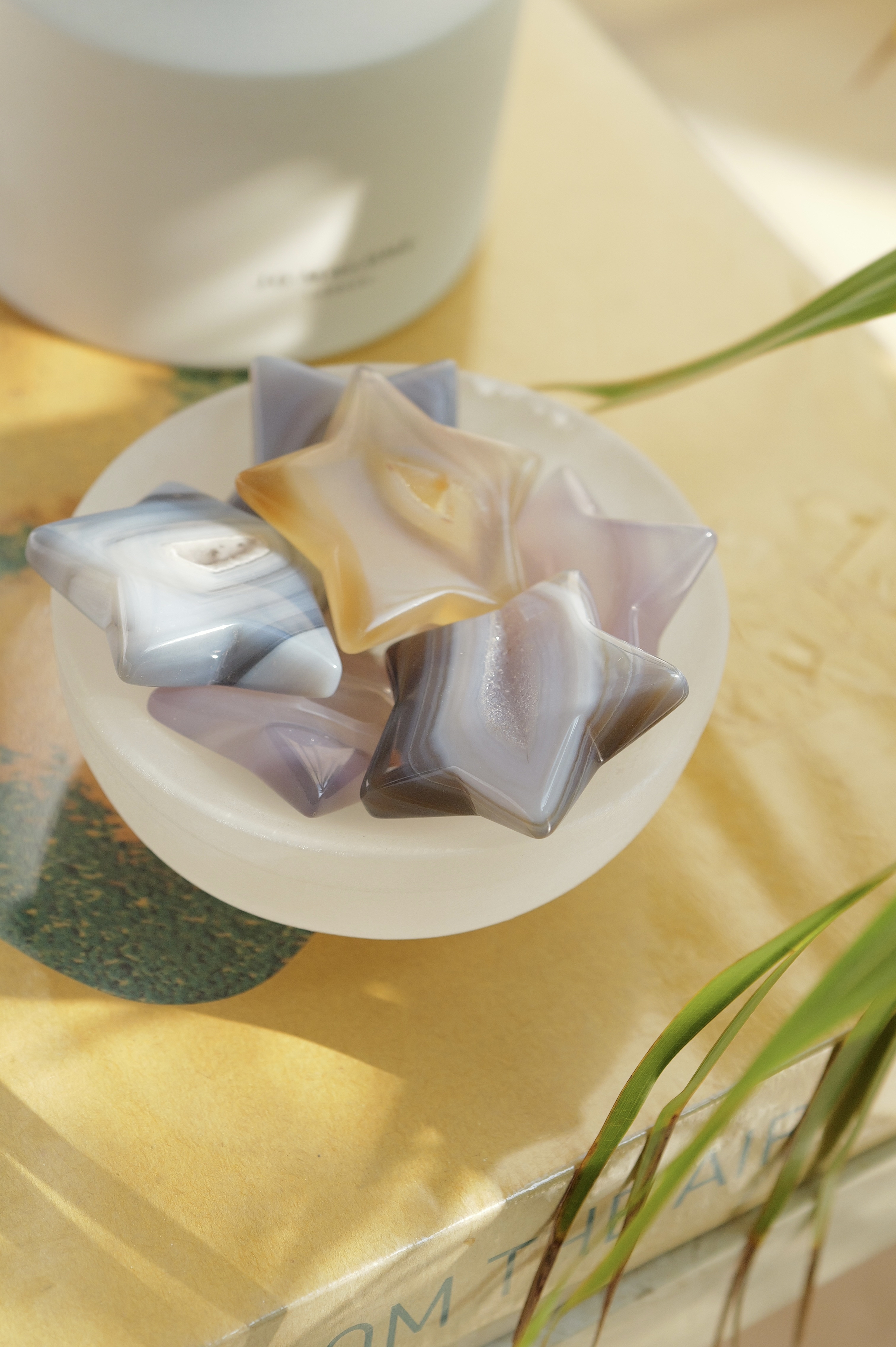 ༒5cm小星星晶牙瑪瑙擺件 ༒ AG.1301H1MGA3-RA27*6A