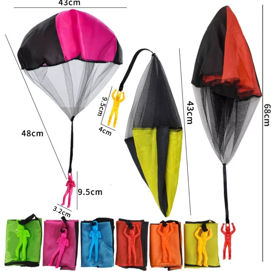 小玩具- 手拋降落傘 (T548) 🚛 送貨方式請選(3)
