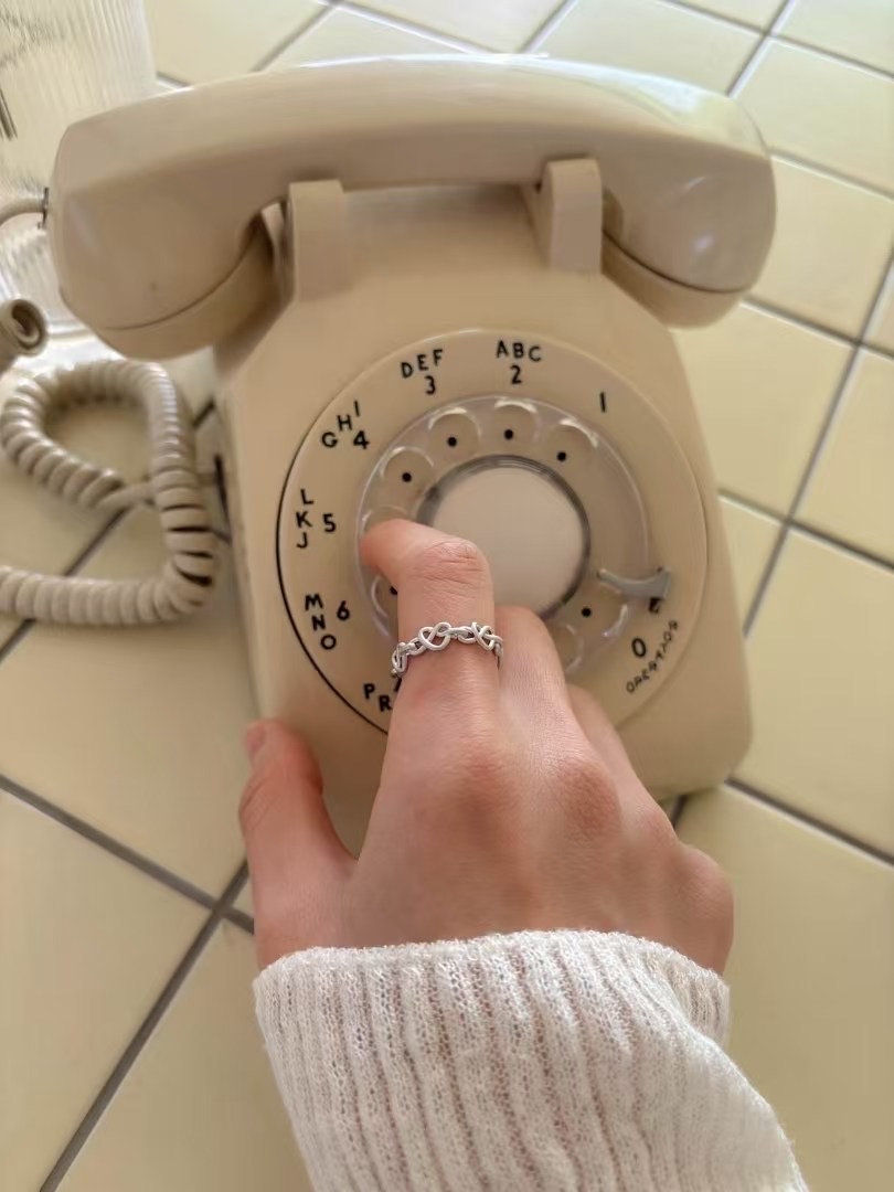 【 💍 | 韓國製！心形環扣戒指💭🤍】Heart 2 Heart Ring(兩色入)