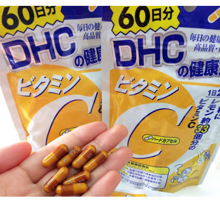 DHC 維他命C補充食品 120粒 (60日份量)(平行進口)