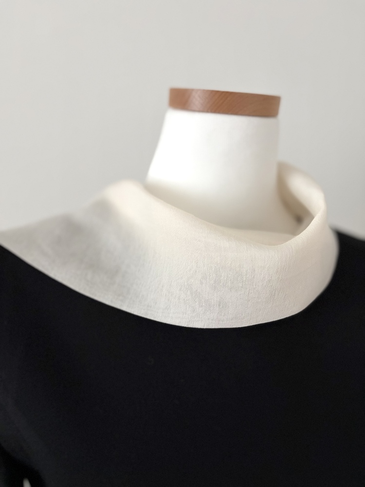 Therese Scarf Dress (Black)