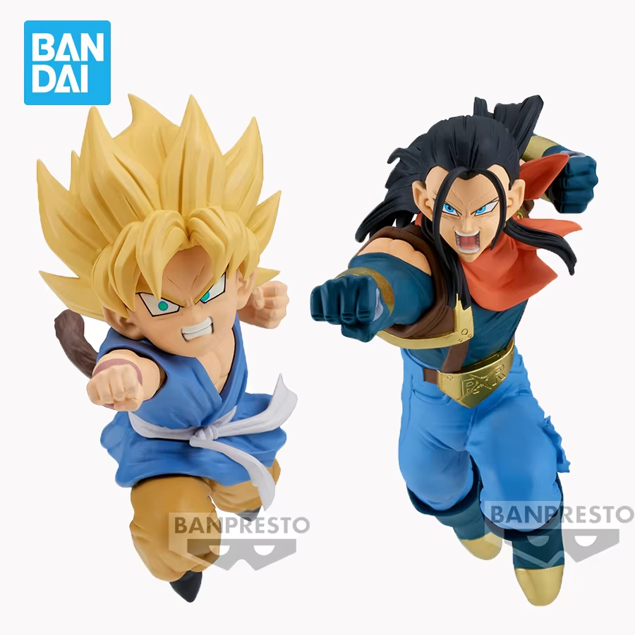 Banpresto, Match Makers Figure: Dragon Ball GT, Super Android 17 vs Super Saiyan Son Goku 龍珠Z 17號 vs 超級撒亞人 孫悟空
