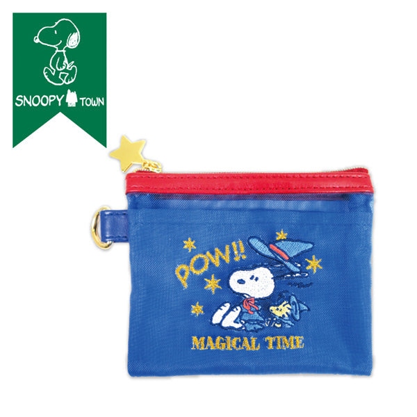🌸 【預訂】Snoopy 刺繍Pouch(S)- MAGICAL HALLOWEEN