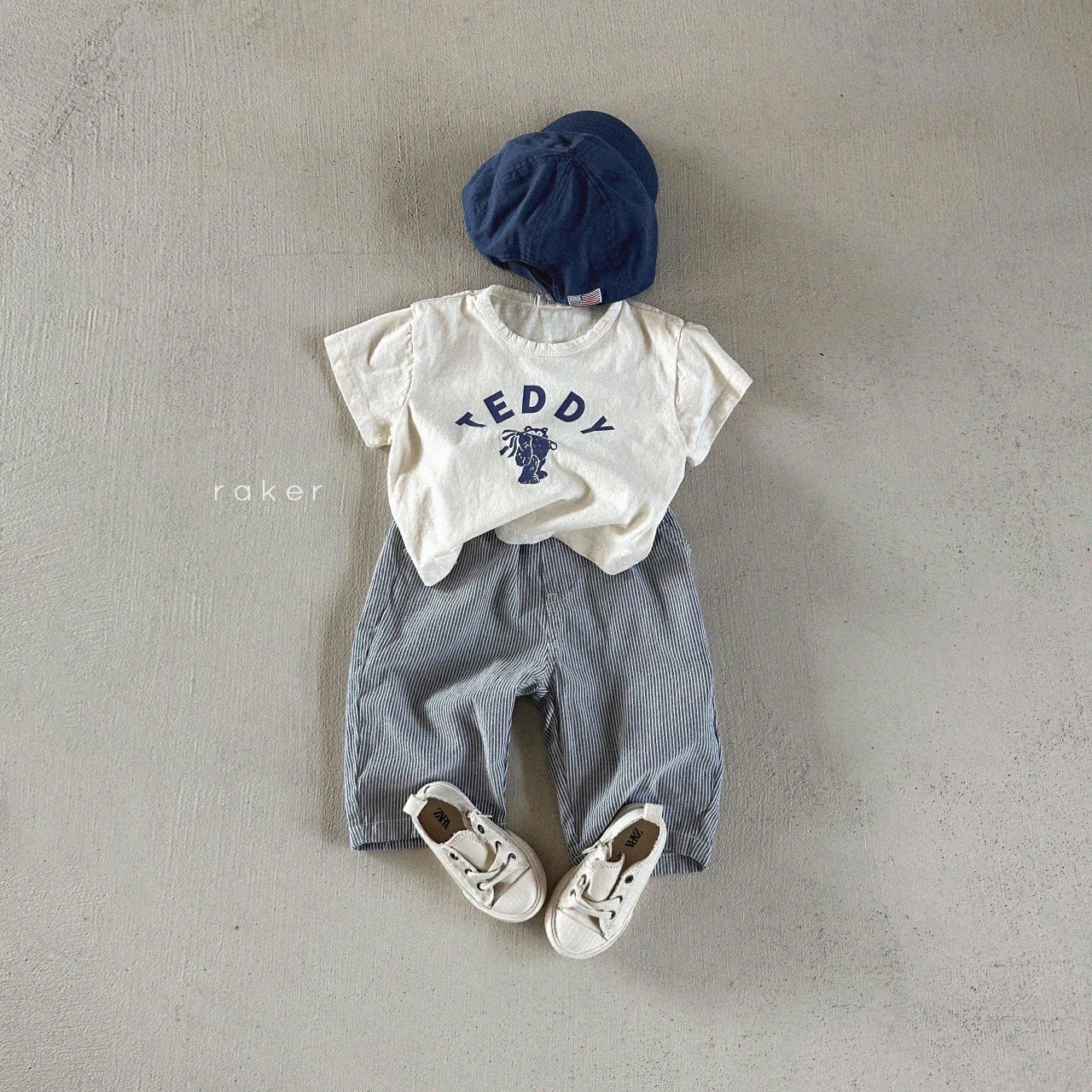 Raker | stripe pants (Black L100-110)