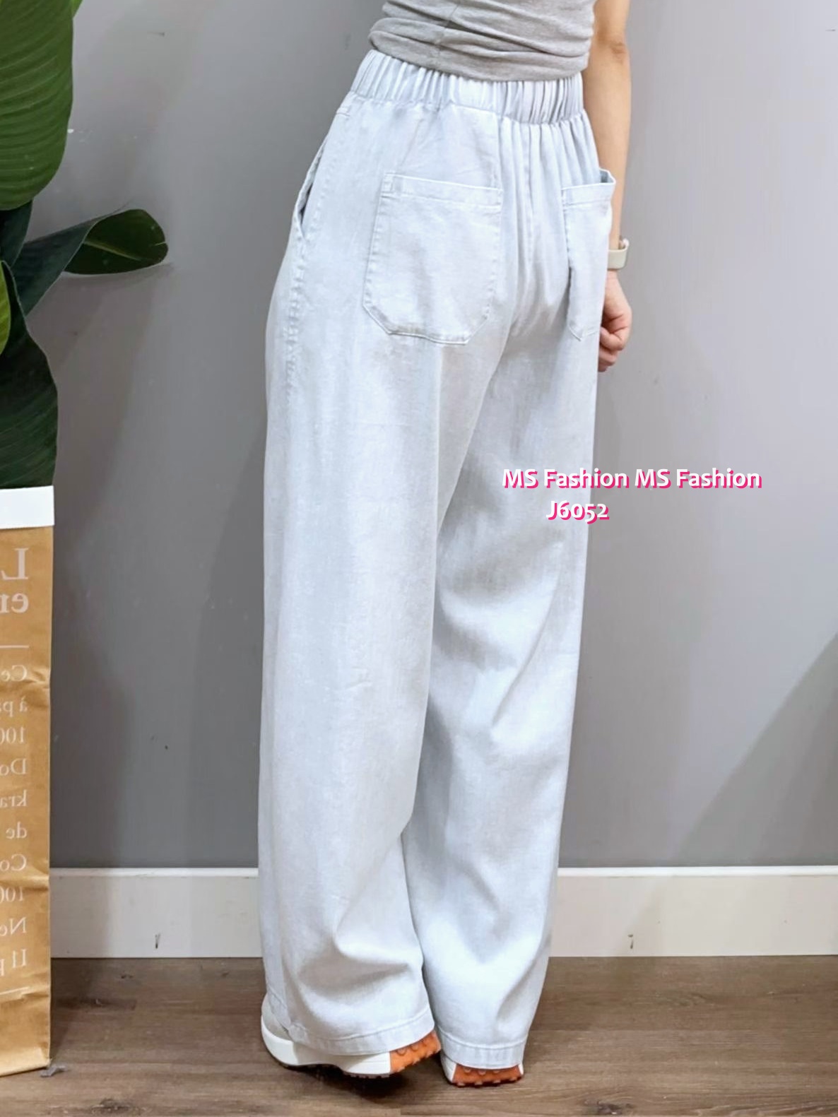 J6052 韓國🇰🇷靚色闊筒褲