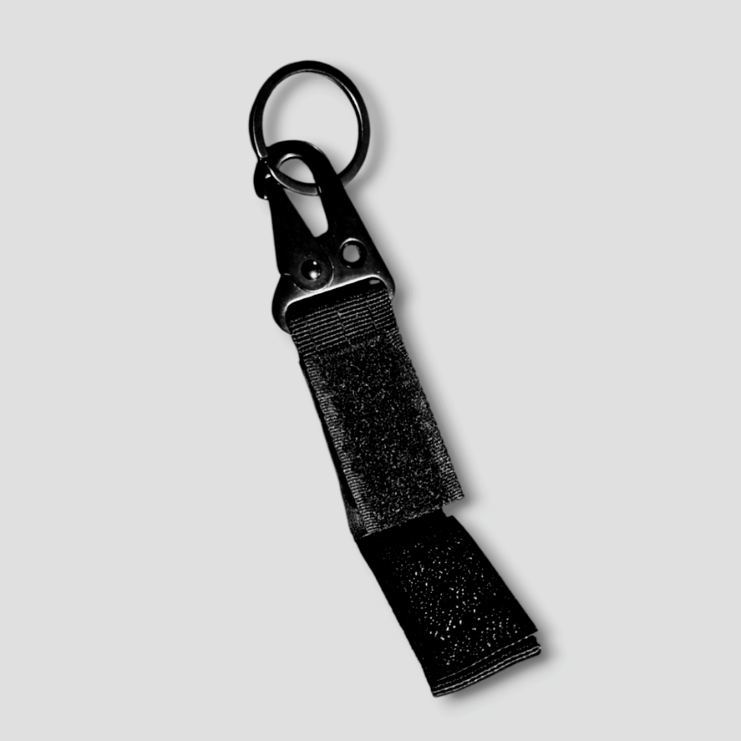 HONGKONGER 戰術織帶快速釋放匙扣 (雙面設計：經典 Logo / 獅子山線條)