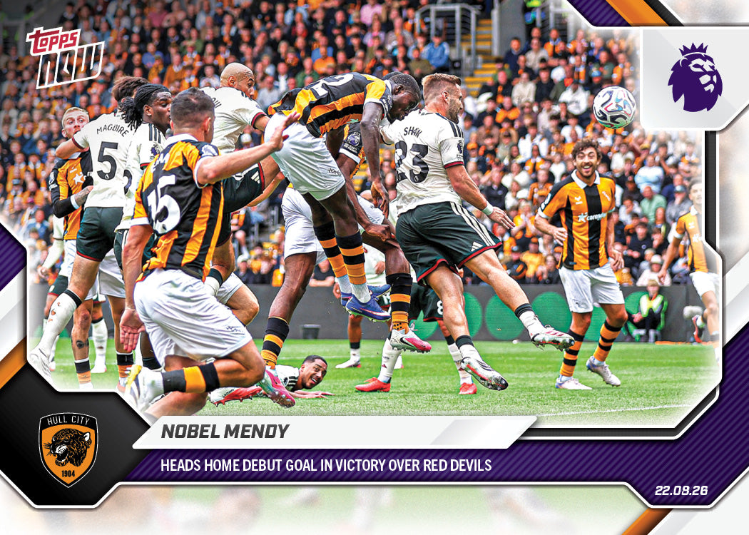 Nobel Mendy - 2026/27 Premier League Topps NOW® #5 回歸英超入球【團購】