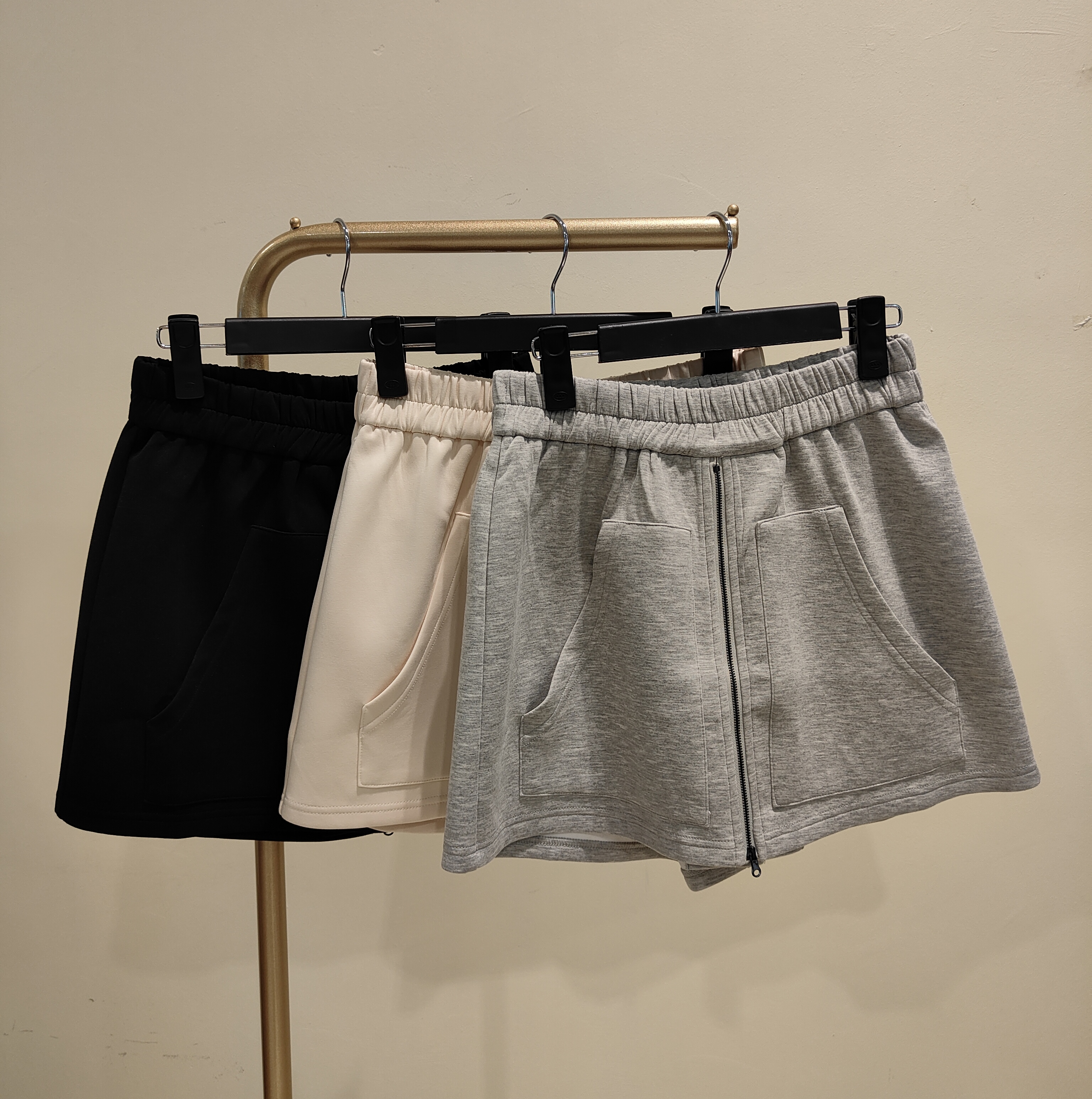 独家设计前面拉链裤裙 1634