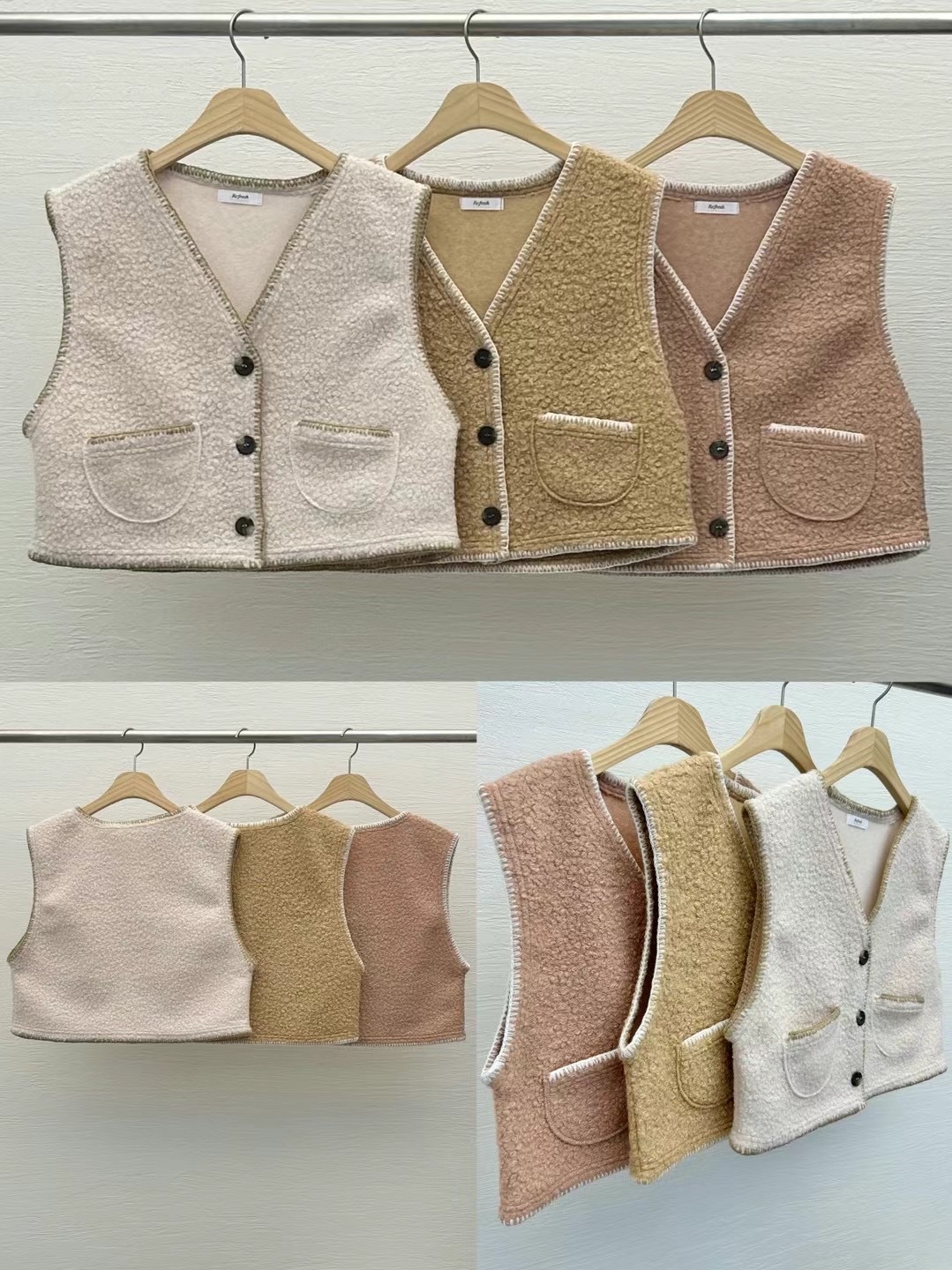 R10 羊羔毛背心仔