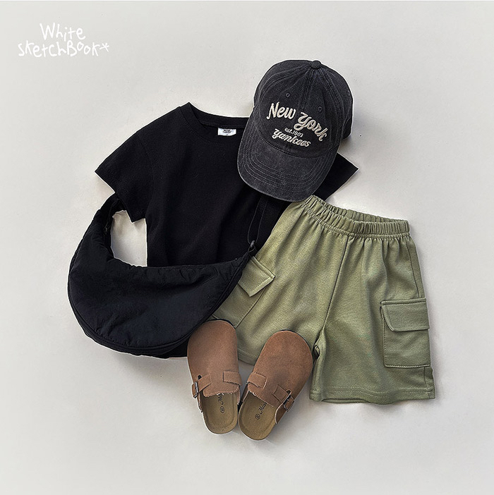 🇰🇷WhiteSketchBook短褲