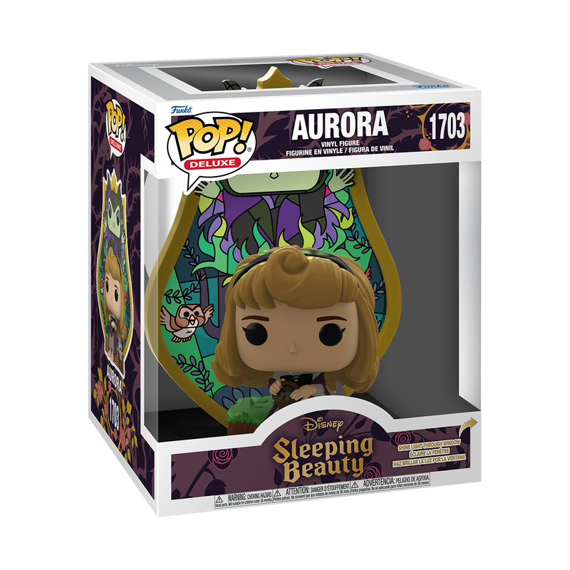 📦訂購 美國代購 Funko POP! Disney Deluxe Aurora (Maleficent Stained Glass) Figure 睡公主 模型