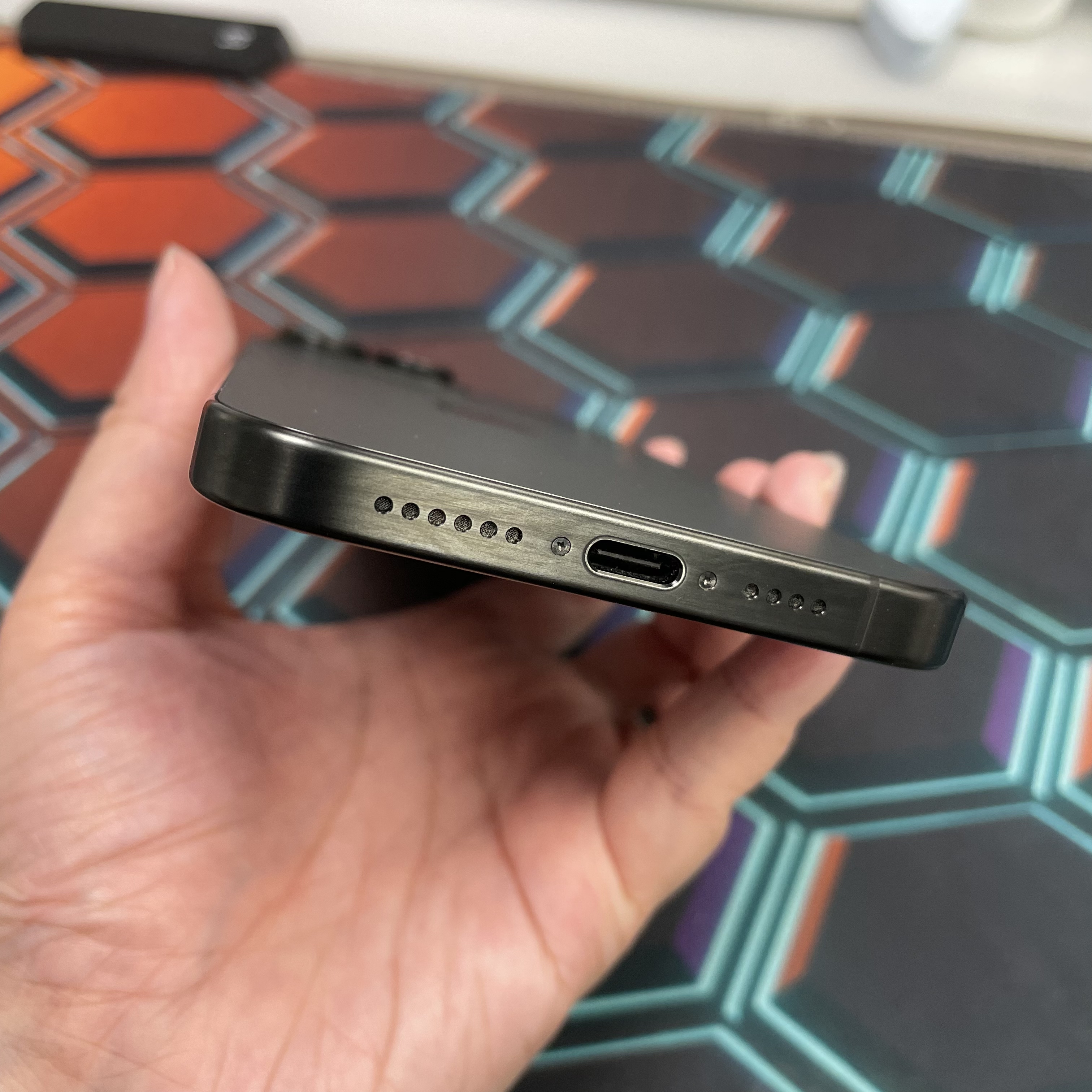 *8162 15 Pro max 完美機 512GB 電86 黑色 black